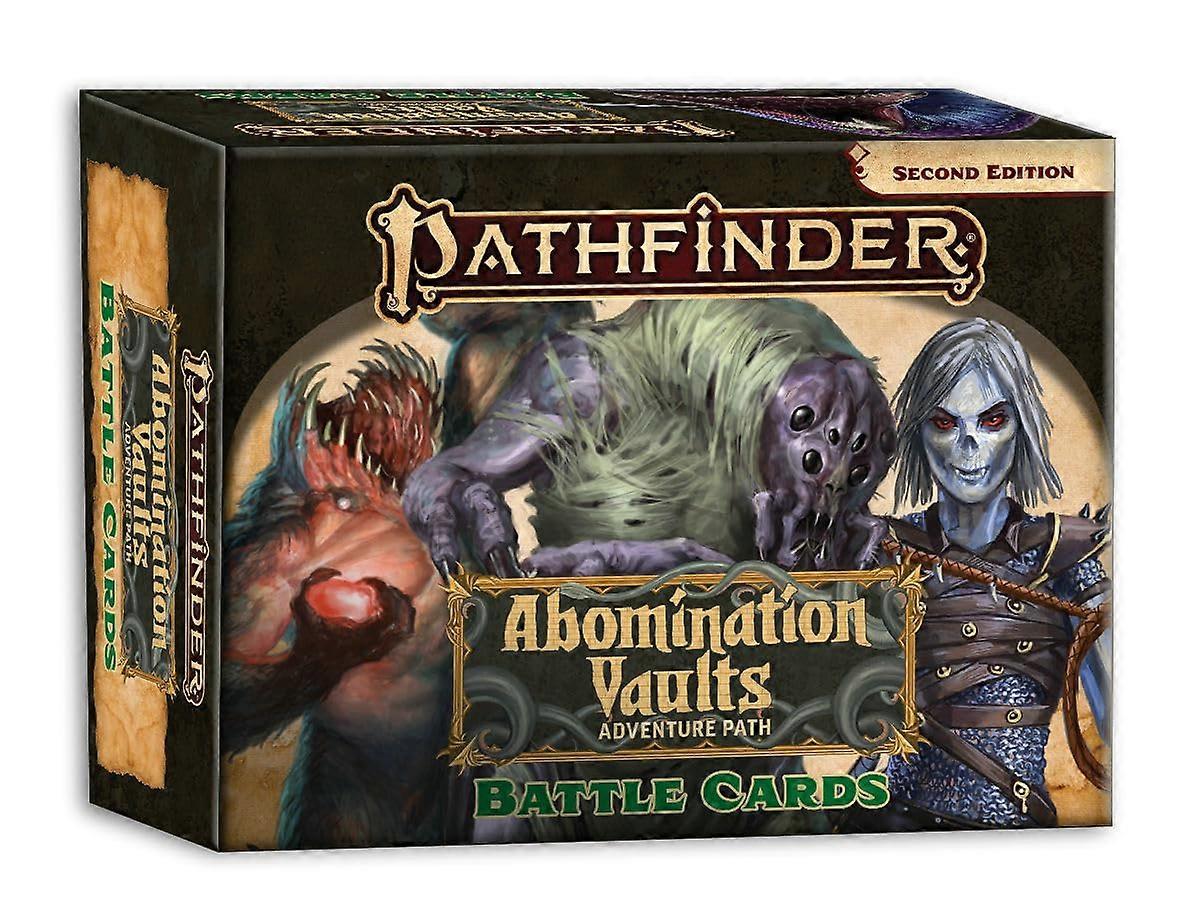 Pathfinder Rpg: Abomination Vaults Battle Cards