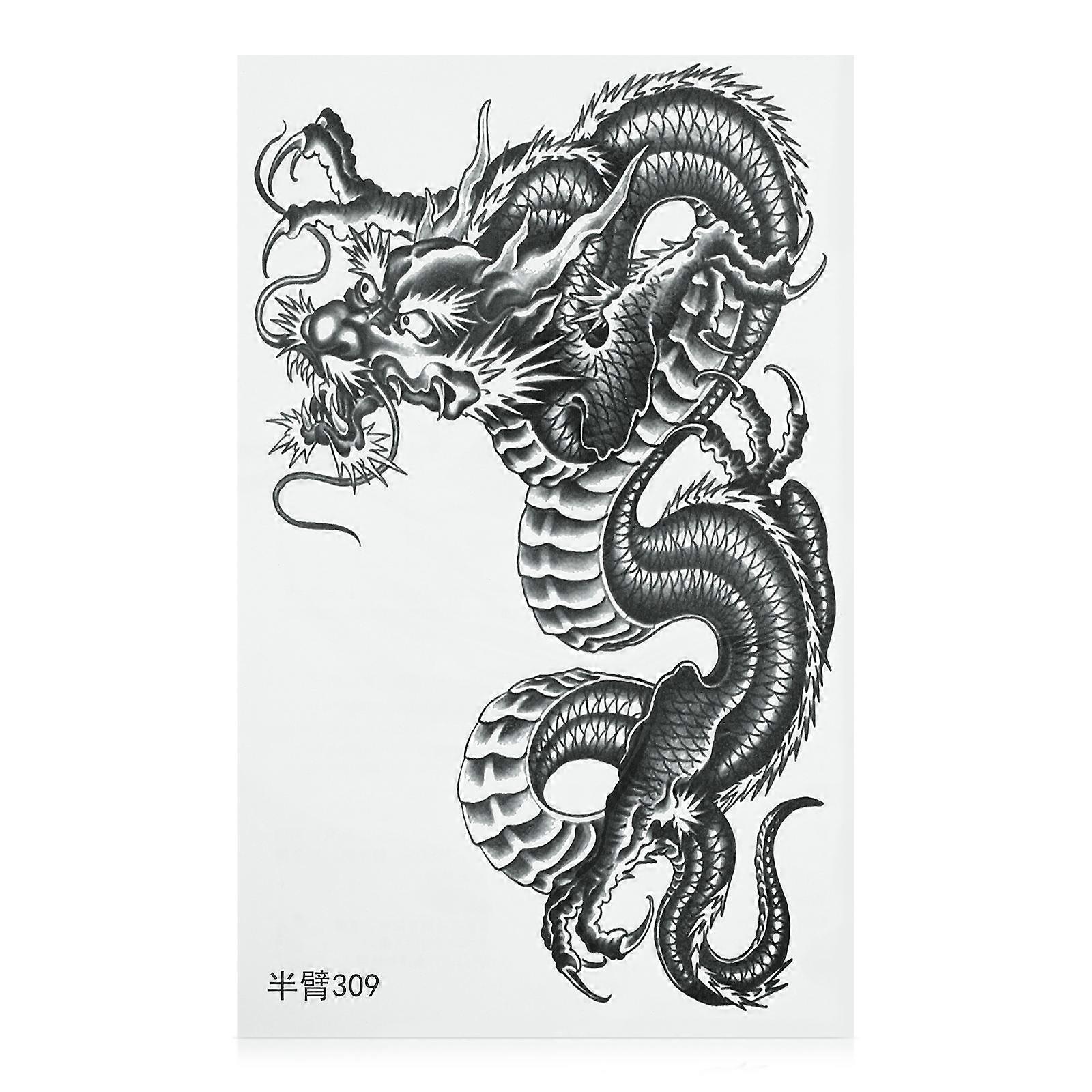 Durable Temporary , Waterproof Arm Stickers with Impressive Designs, Easy to Remove