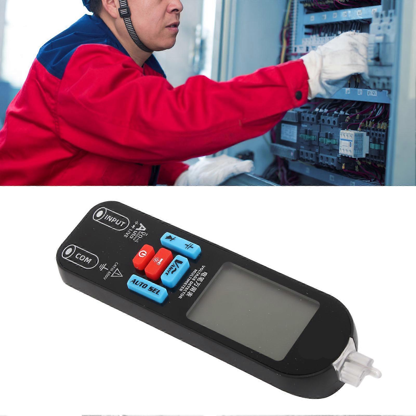 Digital Multimeter Auto Ranging LCD Display Voltage Capacitance Tester Resistance Meter Tool 