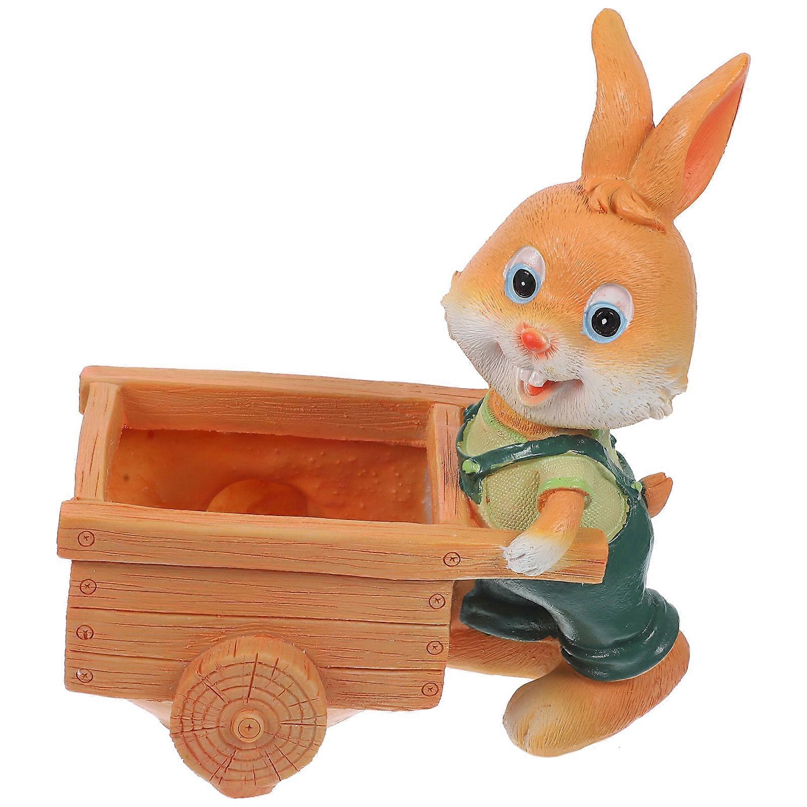 Rabbit Succulent Flowerpots Cartoon Design Small Succulent Pots Gardens 1Pcs