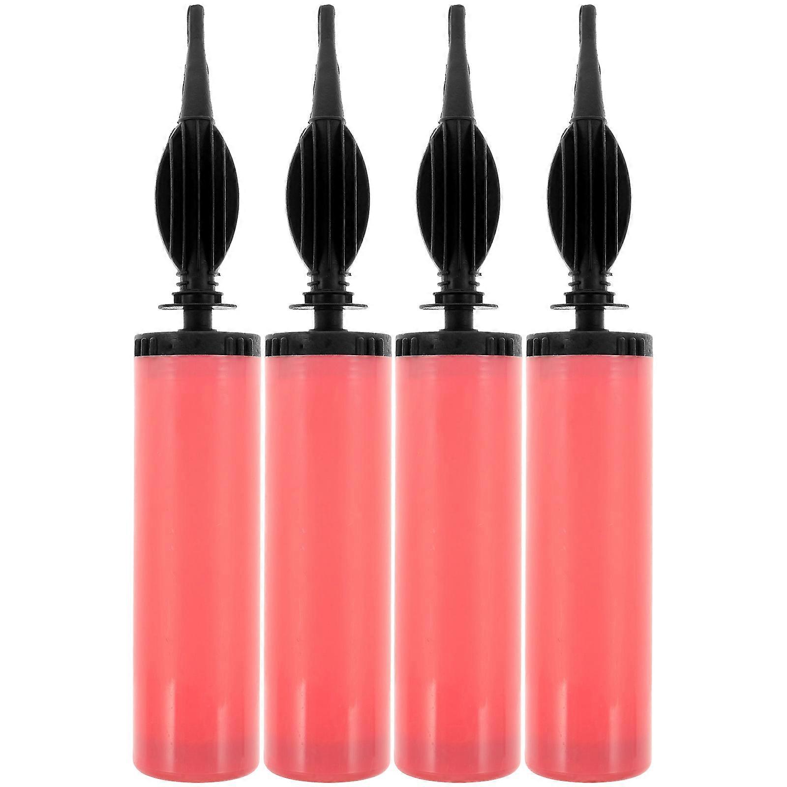 Balloon Pump Inflation Devices Hand Push Air Pump For School Activities 4Pcs/Set