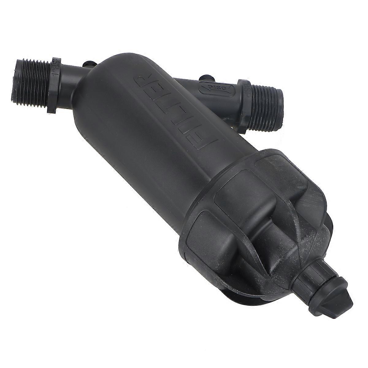 Drip Irrigation Kit 3/4 Inch Mesh Screen Filter For Gardening Black 26.00X18.00X2.50CM 1Pack