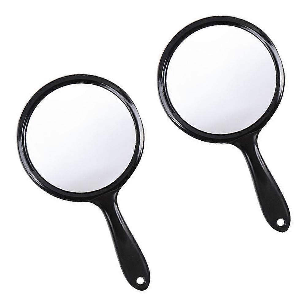 Woman Mirror Girls Makeup Mirrors Magnification Travel 21x11.5cm Dual-sided 2Pcs