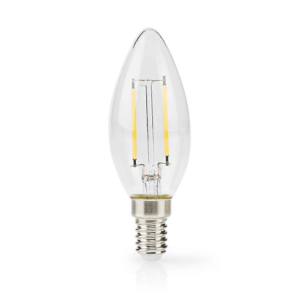 LED Light Bulb E14 | Candles | 2.2 W | 470 lm | 2700 K | Warm White | Retro Style | 1 pc | Clear