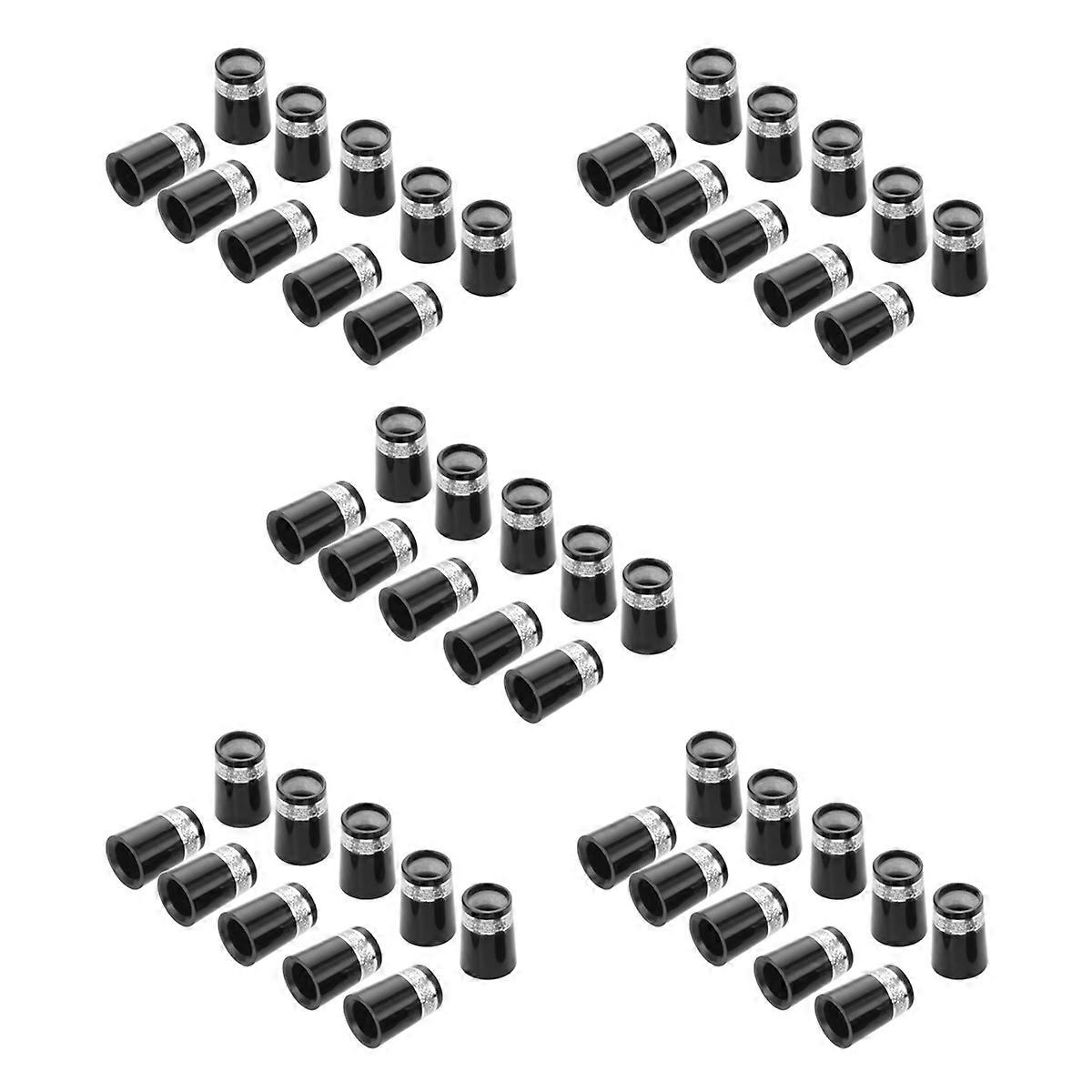 10 Pcs Golf Sleeve Ferrule for Golf Irons Tip,Silver