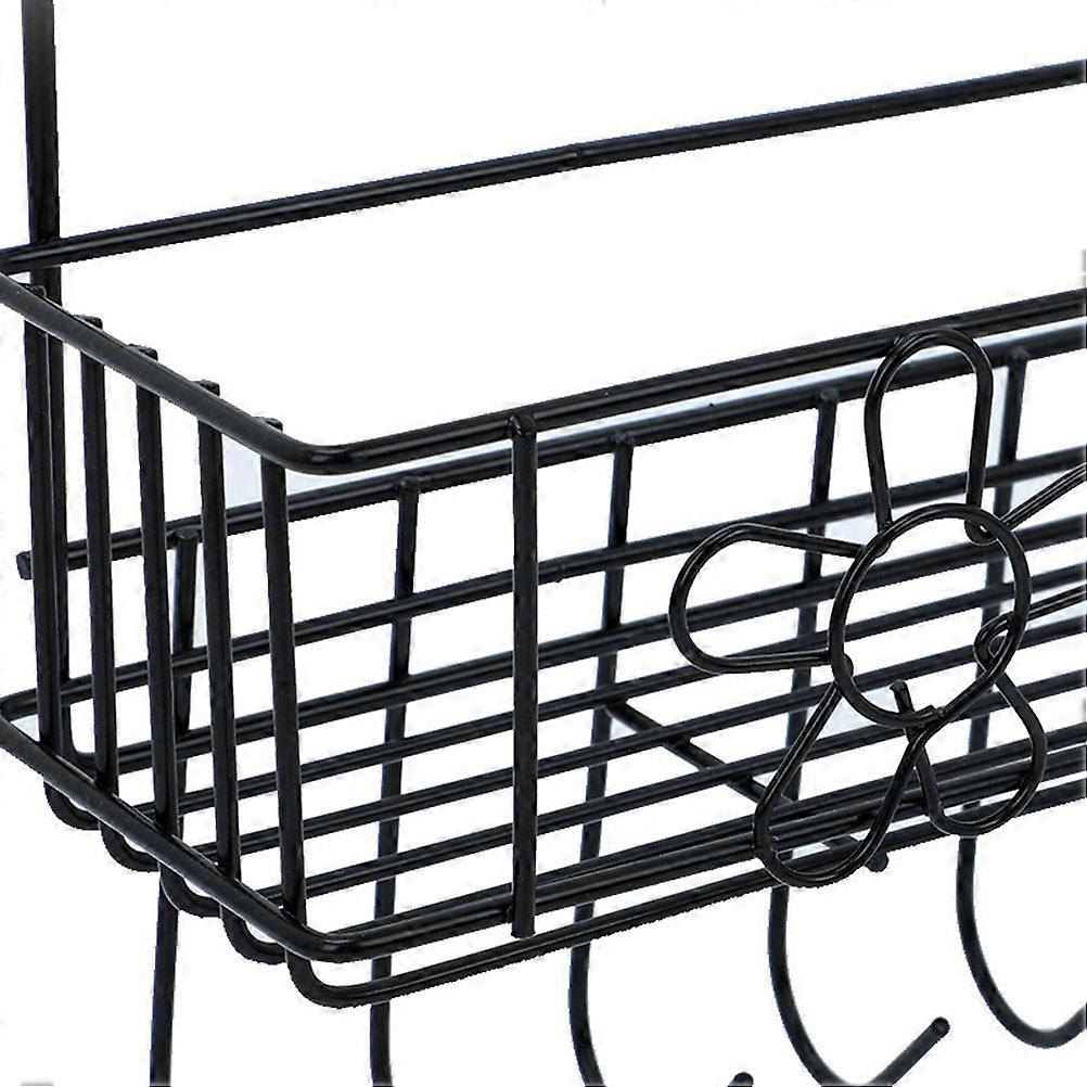 Fridge Side Storage Rack Iron Refrigerator Accessories Multi-functional Storage 1Set