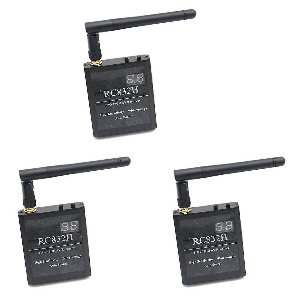RC832H 5.8G 48CH Video Receiver 12V for TS832/5823/5828 RC Airplane