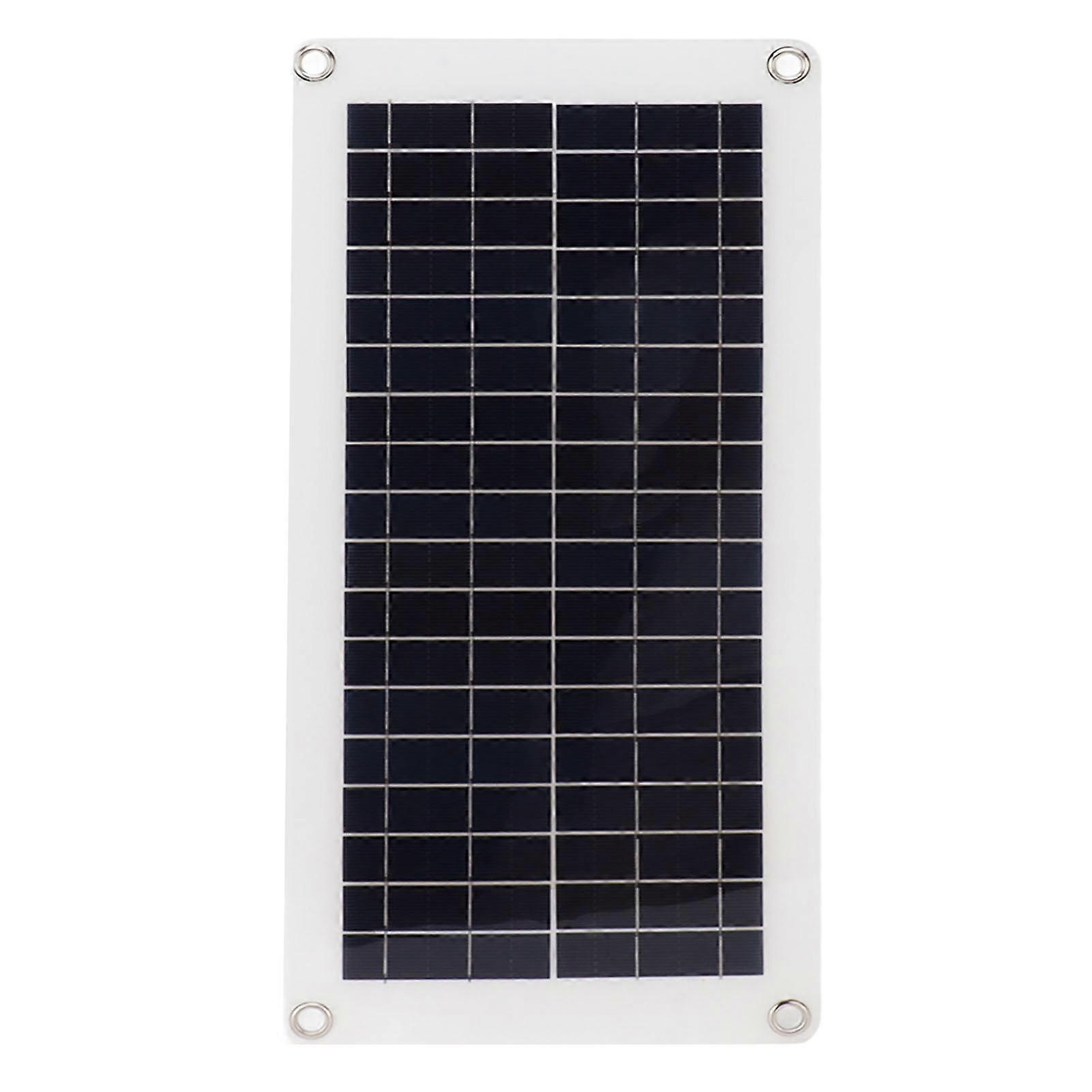 Solar Panel Fan Kit with 30A Controller Polysilicon 10W 18V Portable Solar Panel Powered Fan