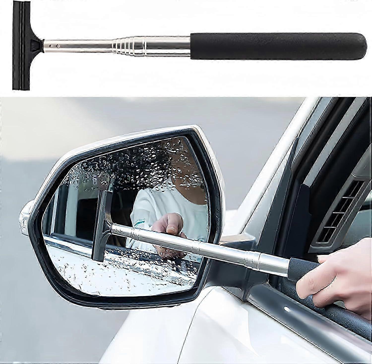 Mirror Cleaner, Car Window Cleaner, Driver Accessories, Vehicle Interior Exterior Accessories for Rainy Foggy Weather