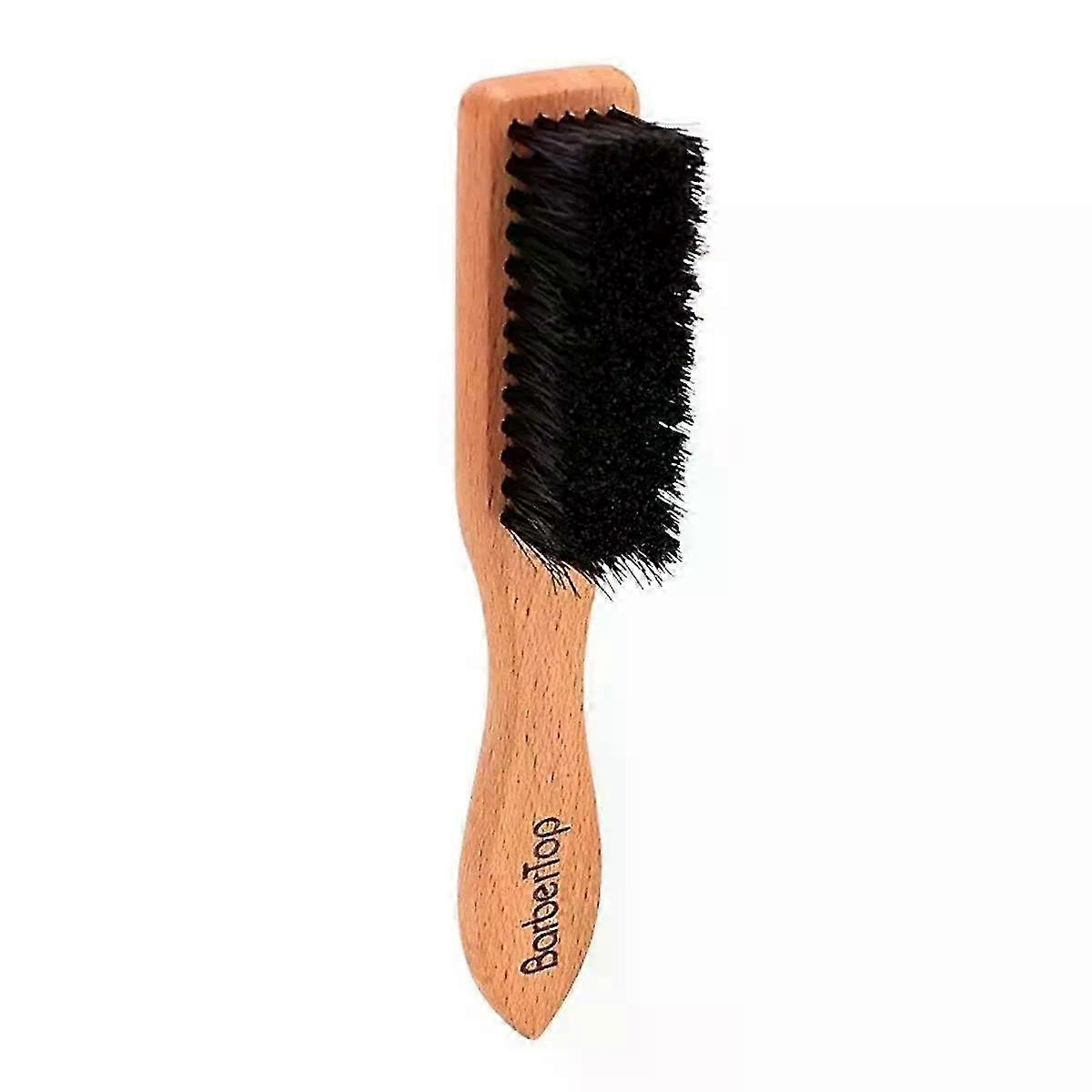 Professional Wooden Beard Comb for Men - Soft Cleaning Hairbrush for Barbershop Use