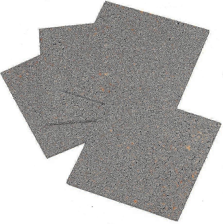 بلاط الفلين الرباعي ، لوحة الفلين ، 12 "× 12" ، لوح الفلين ، لوحات إعلانات الحائط ، عرض أو جدار صغير طبيعي ، 4 حزمة