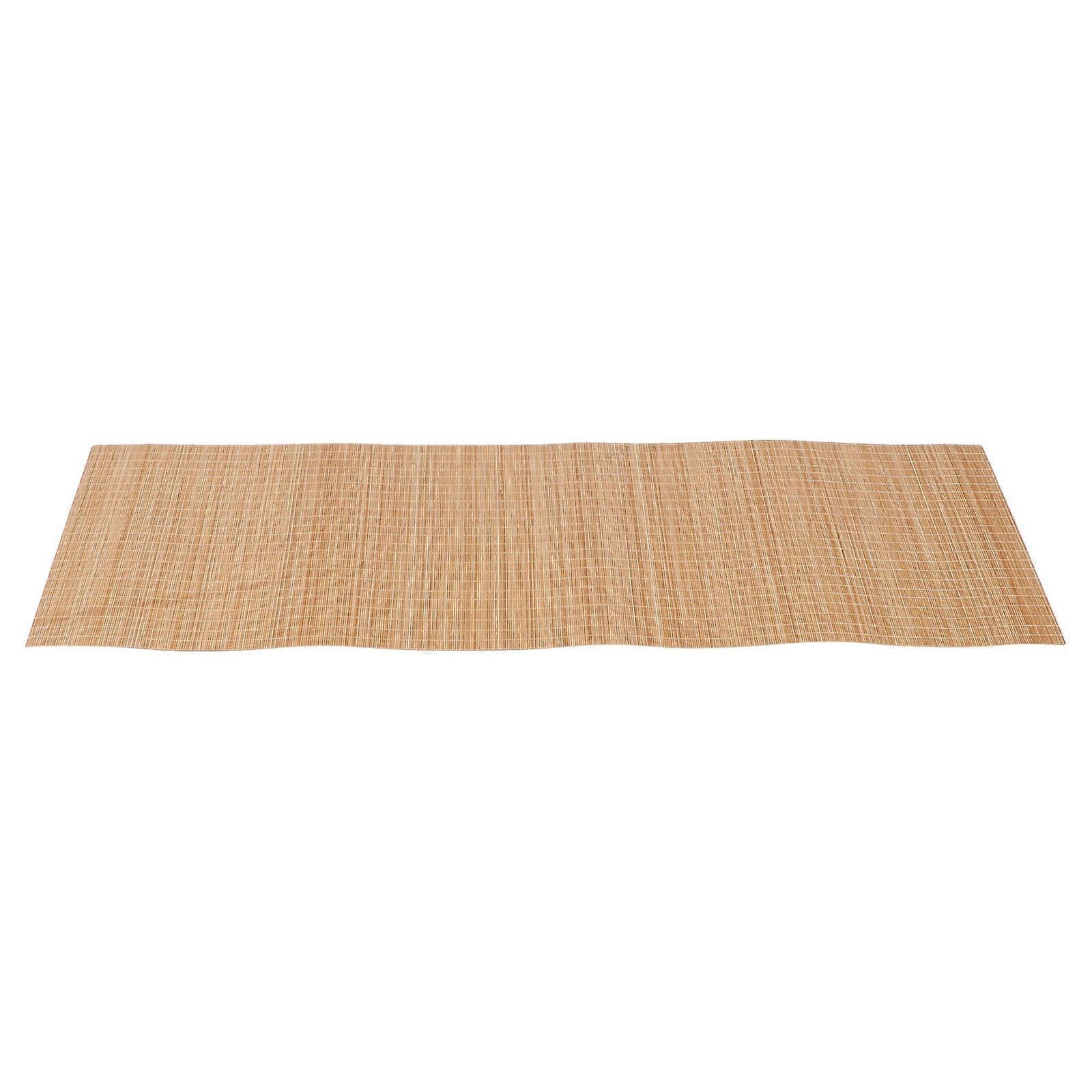 Waterproof Table Mat Bamboo Material Heat Insulation Dining Table Placemat 1Pack
