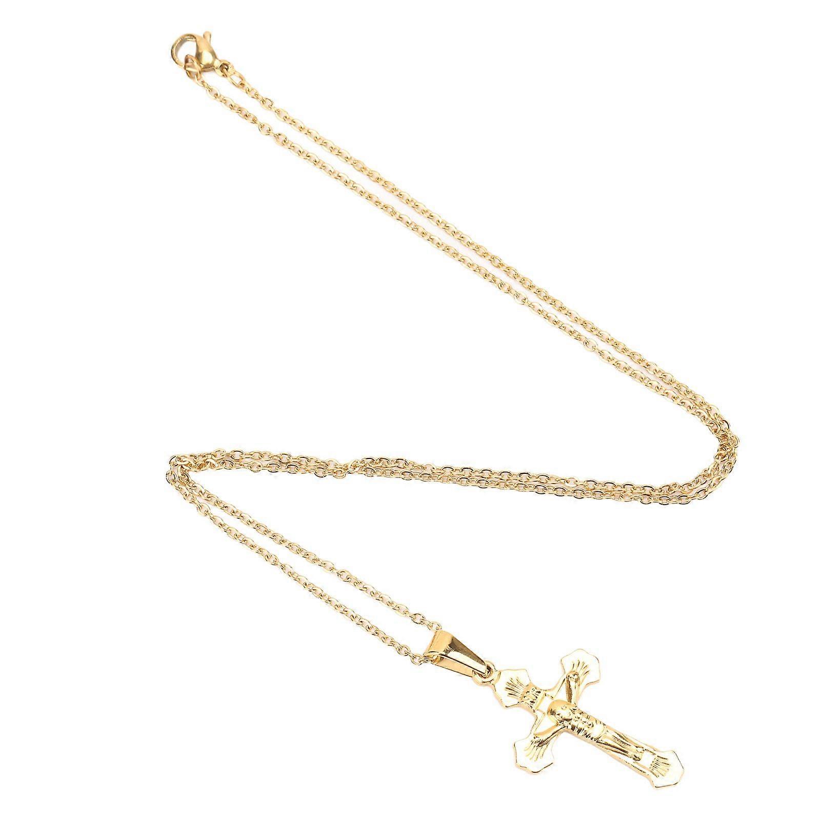 2025 Dernier Modèle Croix Collier Pendentif Design DIY Production Classique Métal