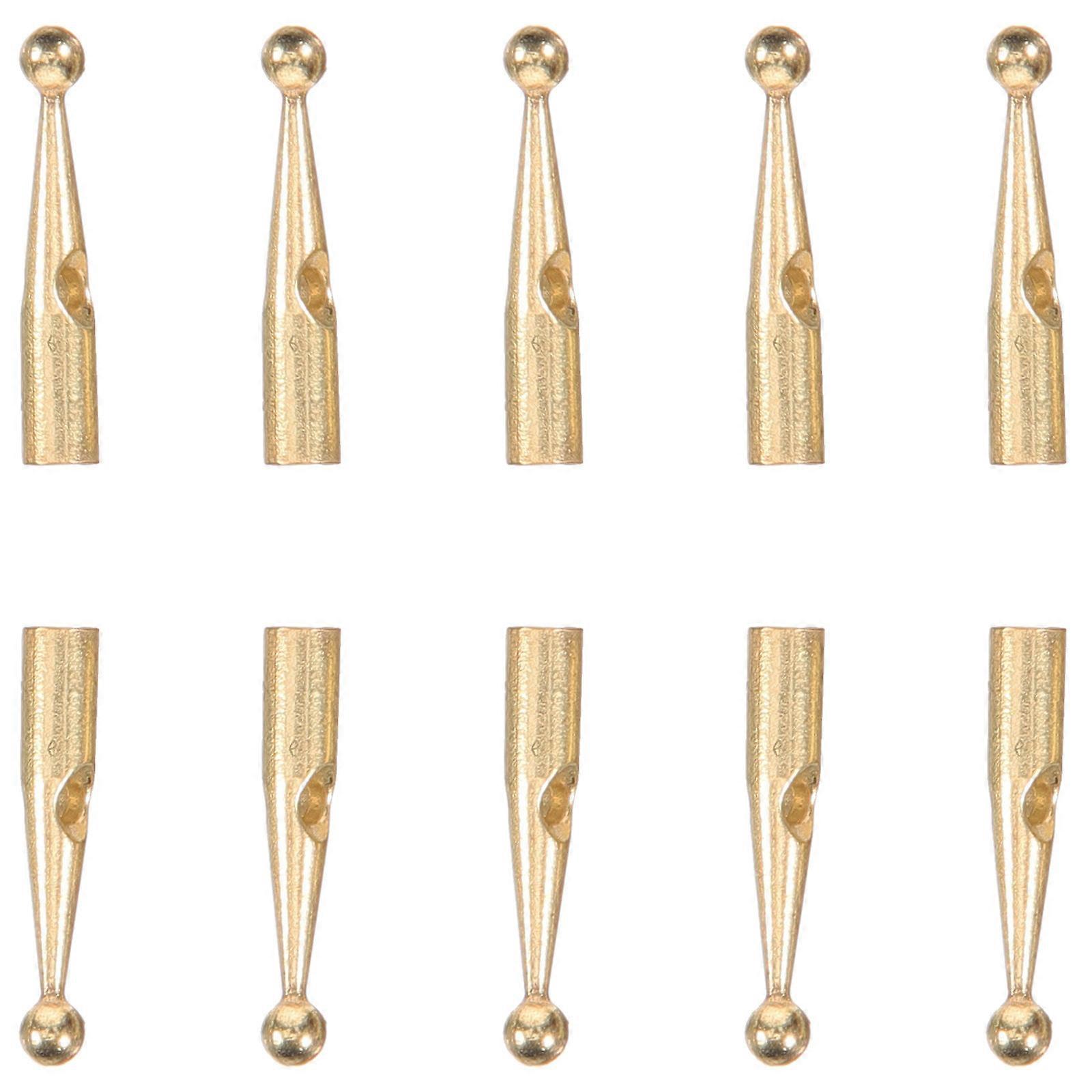 Folding Umbrella Accessories Metal Umbrella Tail Beads For General Users On Rainy Days 10Pcs