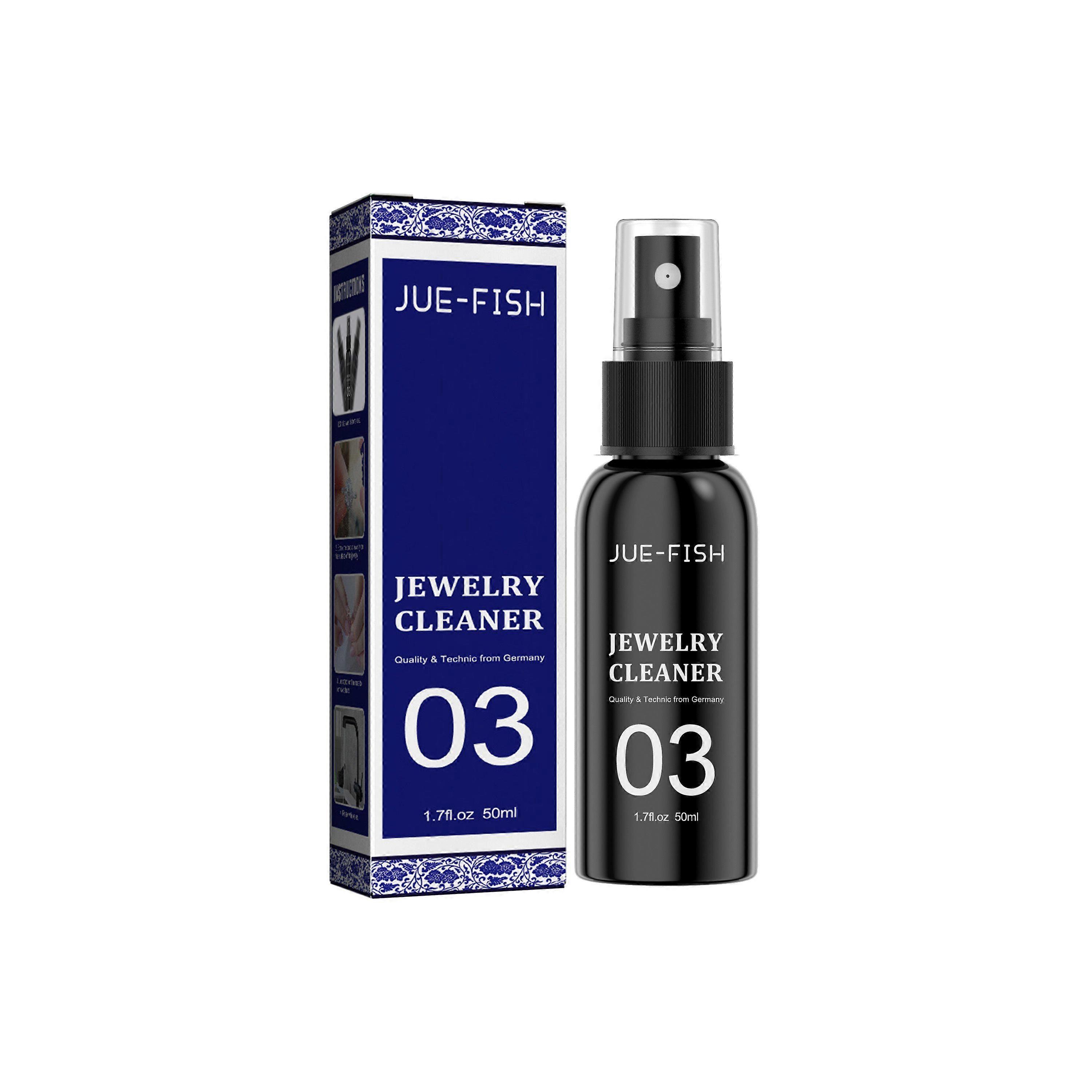 Nettoyant pour bijoux - Nettoyant diamant et or de 50 ml pour un nettoyage en profondeur et l’élimination de la rouille