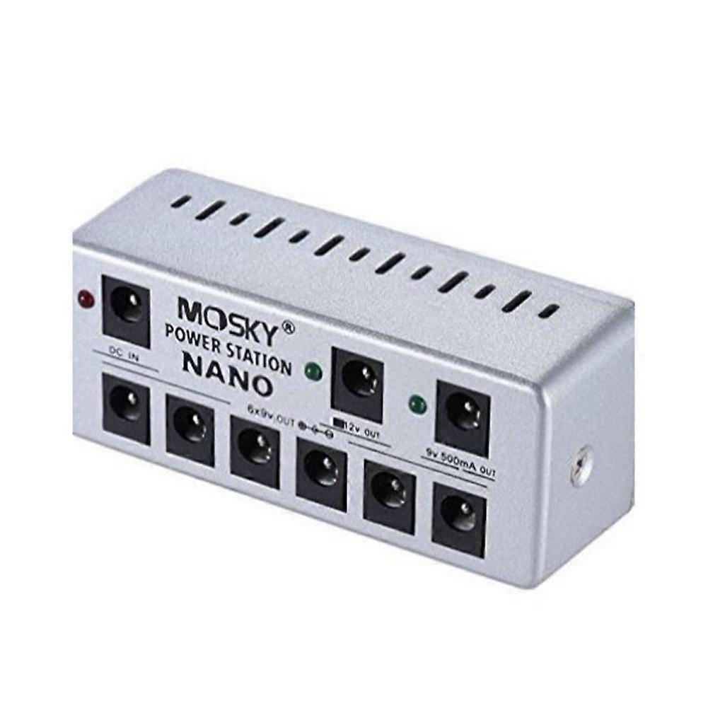 Nano Station Nano Power Station Mini Gitarr Effekt Pedal Strömförsörjningssystem Stödjer Guitarra E