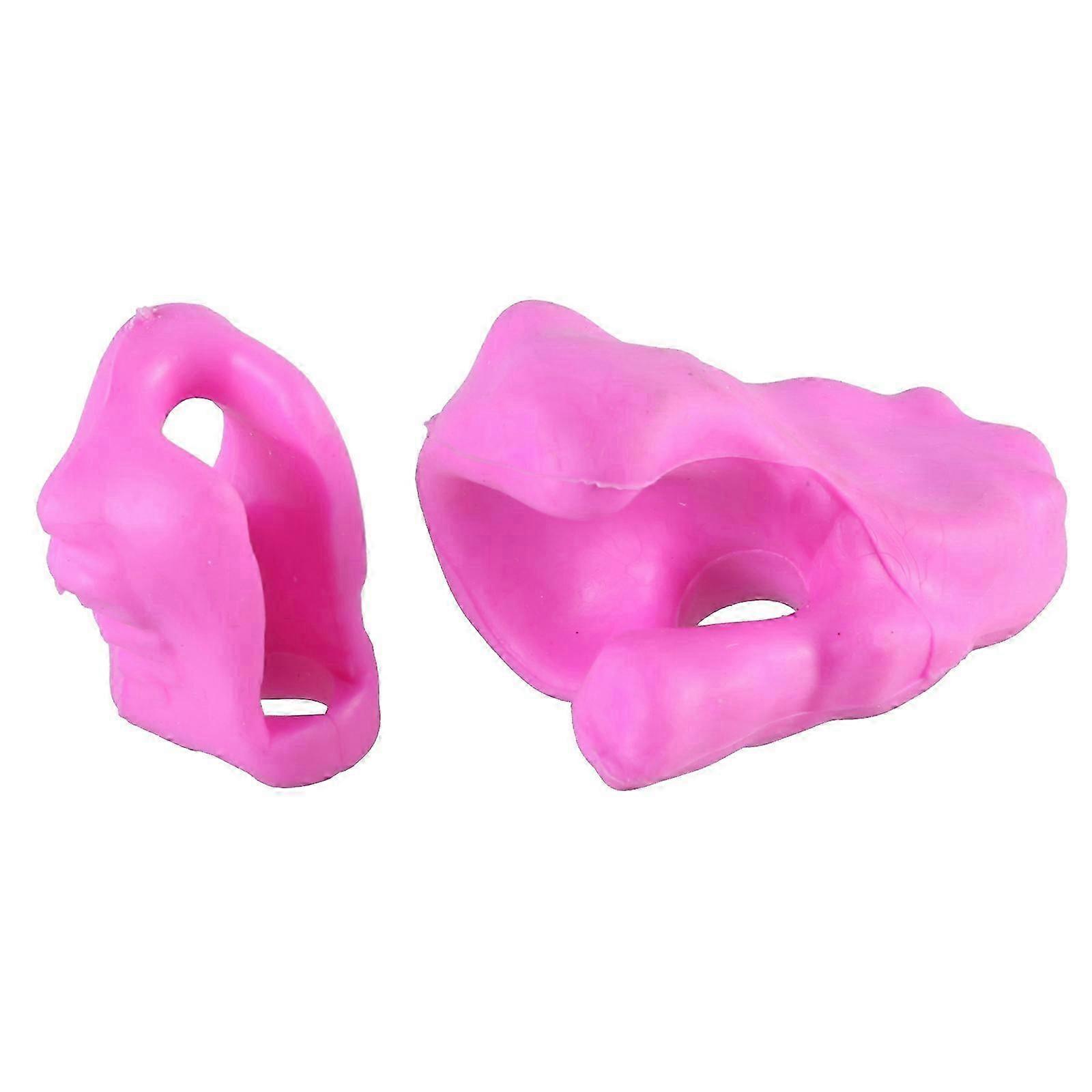 Violin Bows Grip Violin Correcting Device Beginner Violin Enthusiasts Violin Bows Corrector Tool Finger Training Tool Pink