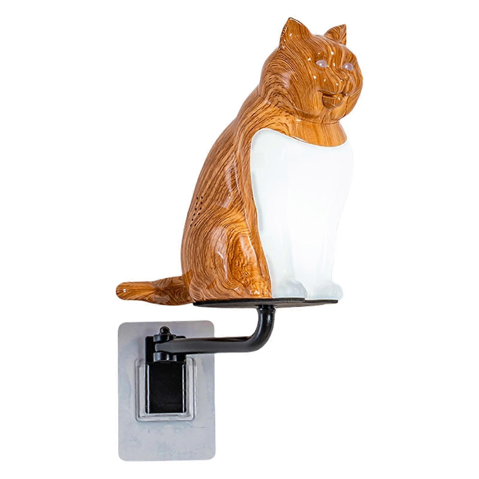 Wall light with sound, LED wall lights with touch sensor Cute cat picture lighting