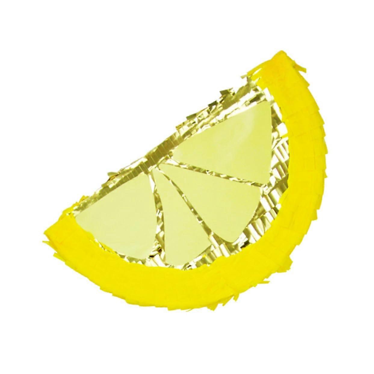 Lime Shaped Pinata Handmade Mexican Piñata for Birthday Parties Fiestas and Festivities to Fill with Candy Toys or Confetti Fun for Young