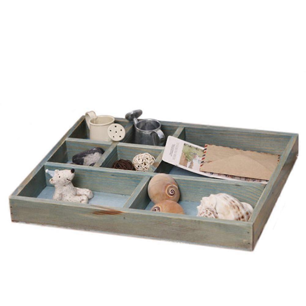 zakka Creative Table Wooden Storage Box Multi-function