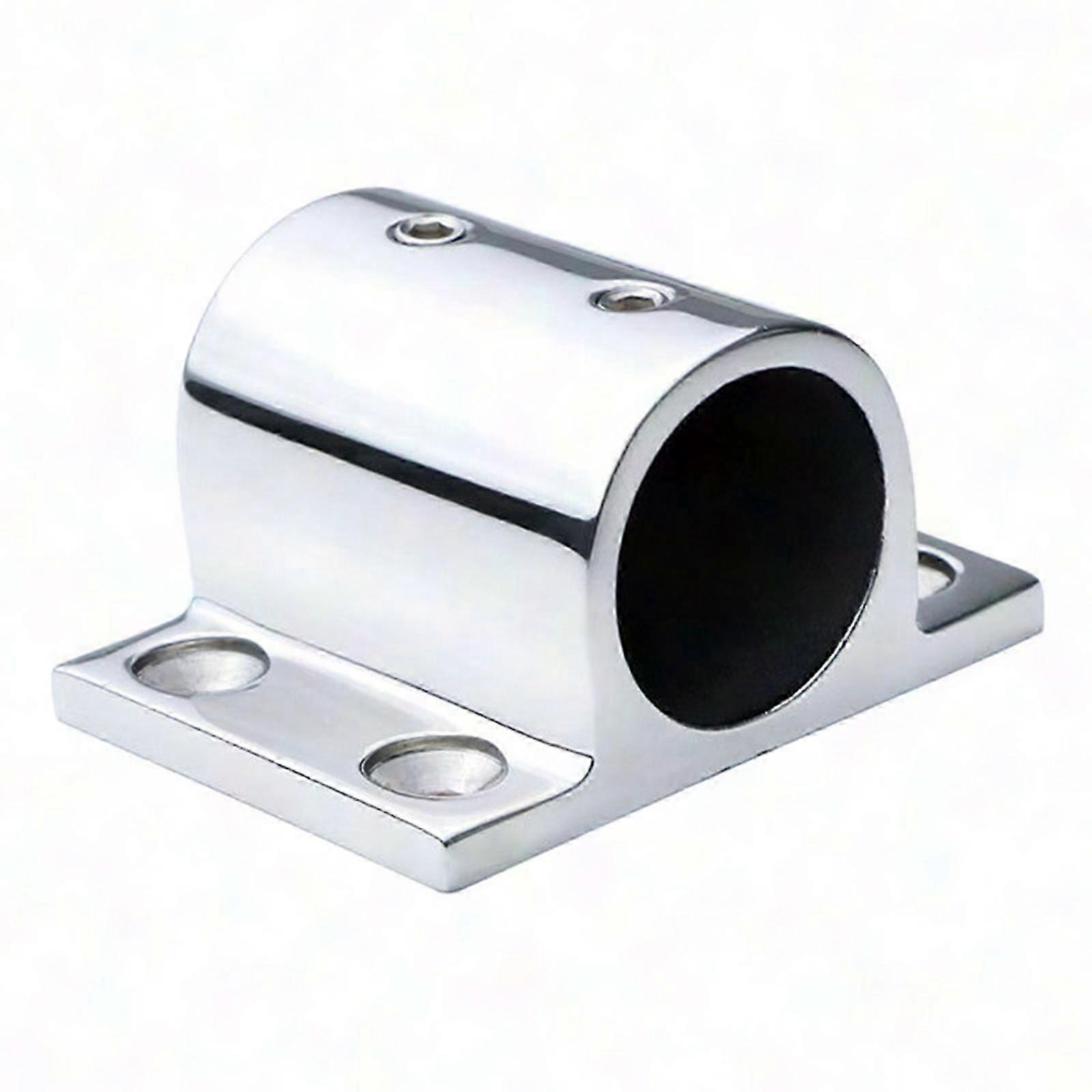 Stainless Steel Square Post Base Bracket for Boat Deck Railing