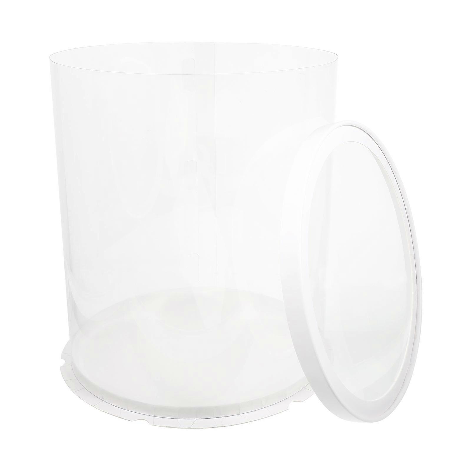 1pc Round Baking Cake Gift Box Dessert Packaging Box