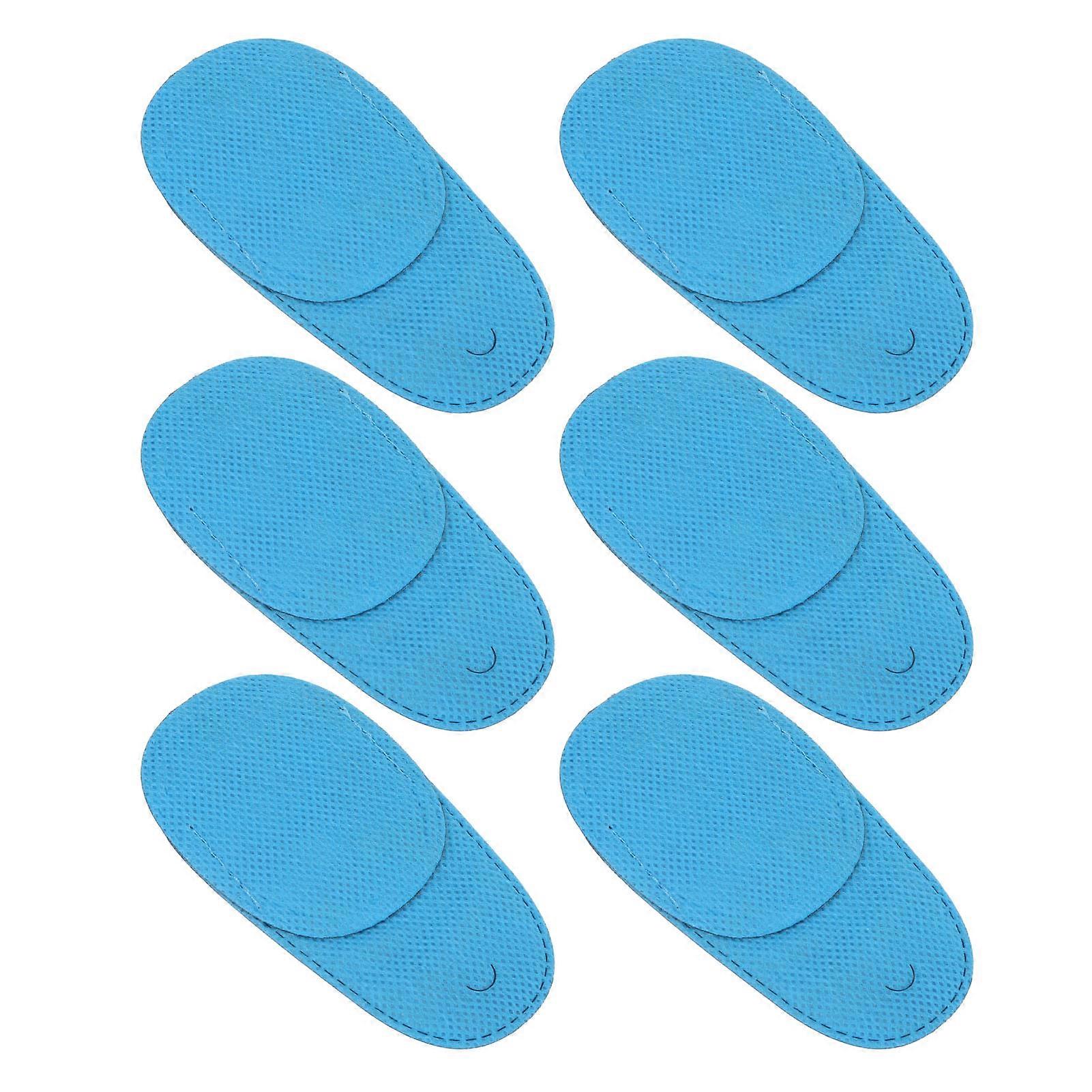 6Pcs Lazy Eye Patch Soft Skin Friendly Breathable Full Coverage Amblyopia Strabismus Eye Patch for KidsBlue