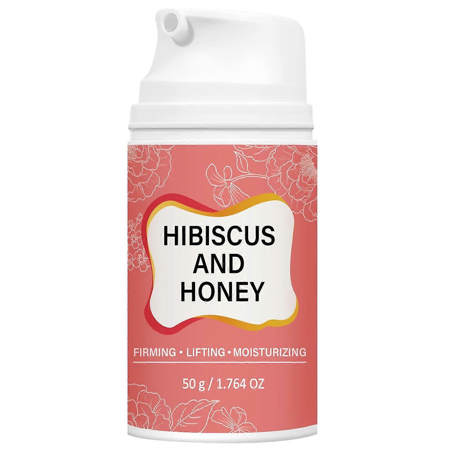 Face Firming Cream with Hibiscus and Honey,Anti-Aging,Moisturizing,Gentle,Quick Absorption