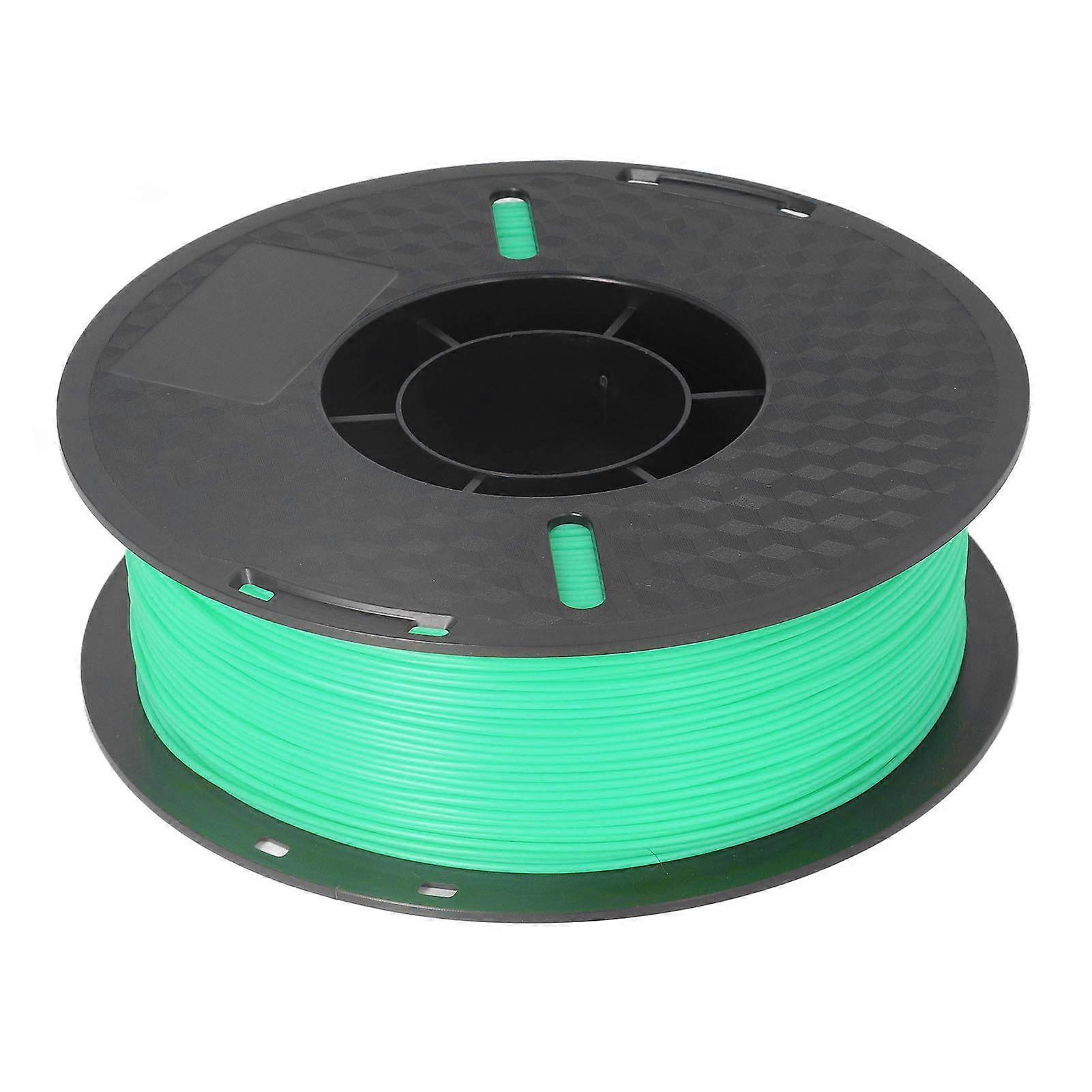 PLA 1.75mm Filament High Accuracy Smokeless 3D Printer Filament Printing Consumables 1kg Green
