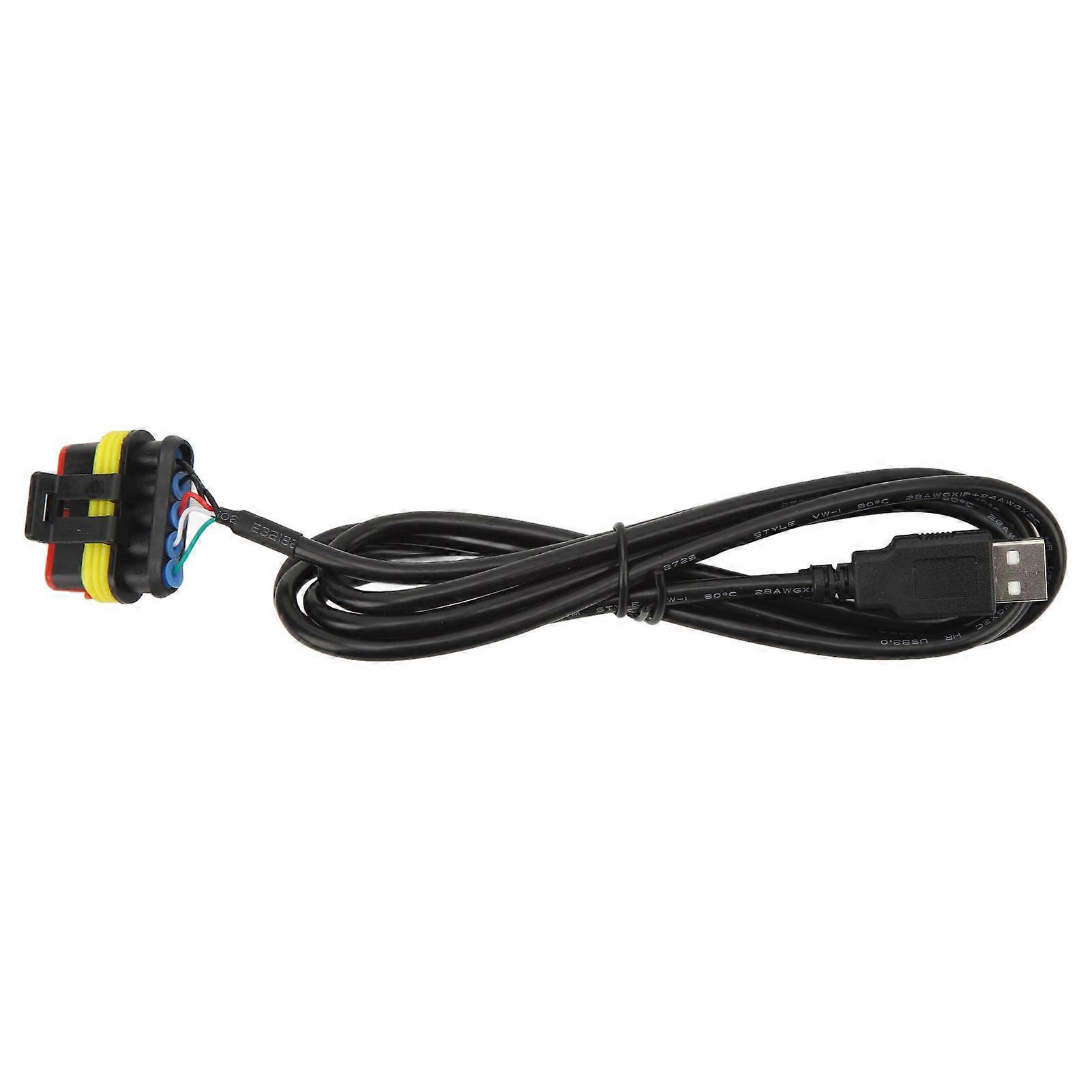 12V diagnostic cable for electric vehicles USB 5 pins plug and play