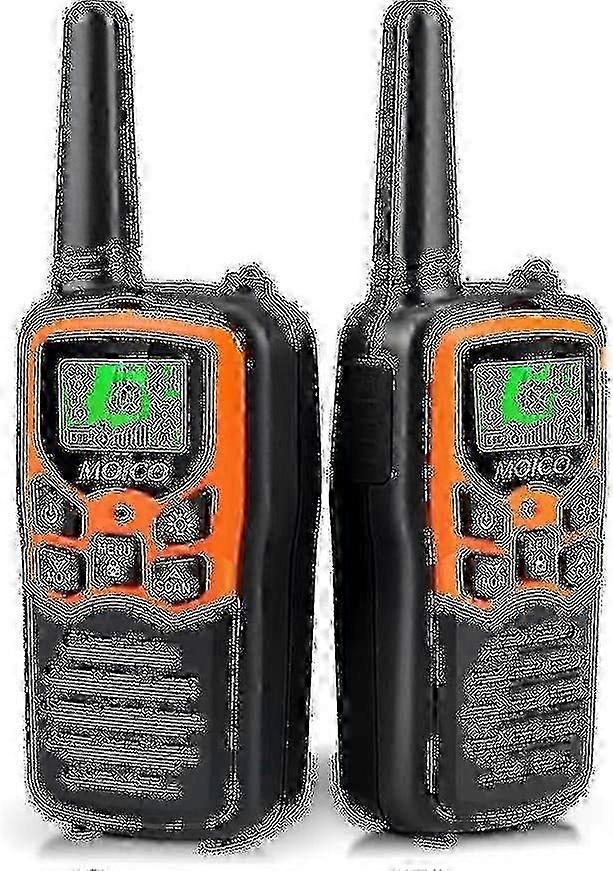 Long Range Walkie Talkies Suitable for Adults, Featuring 22 FRS Channels, Family Walkie Talkies with LED Flashlight and VOX LCD Display for