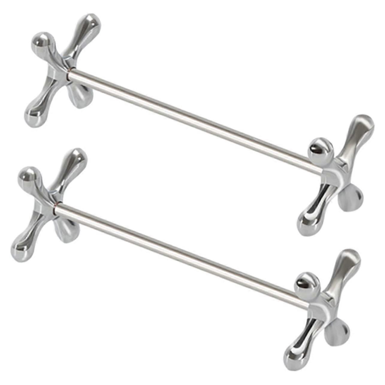 Essstäbchenhalter Silver Cutlery Holder Set Of 2, Chopstick Holder For Spoons And Forks, Kitchen Utensil Rest Table Decor