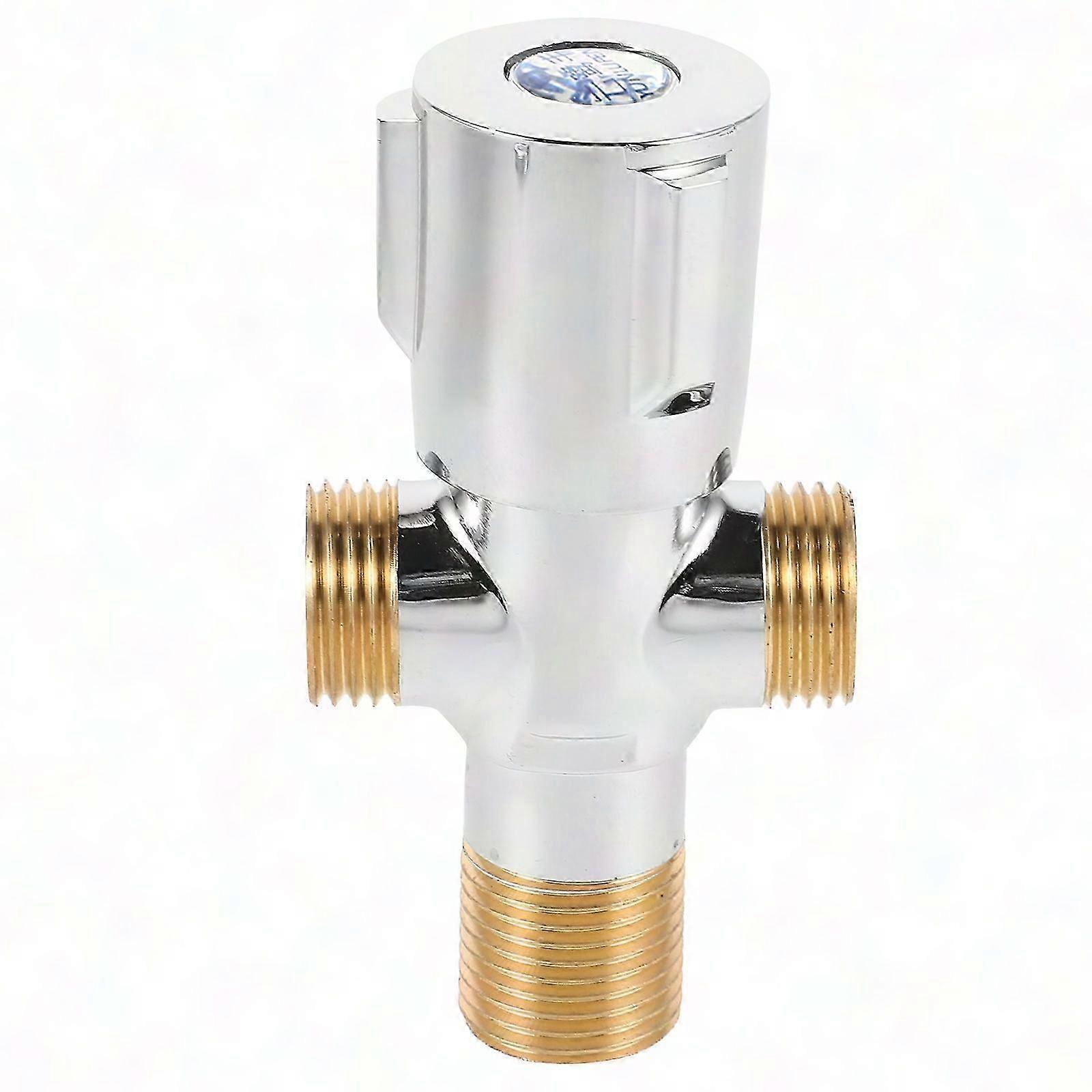 Copper Angle Valve 3 Way Bathroom Water Flow Control for Home