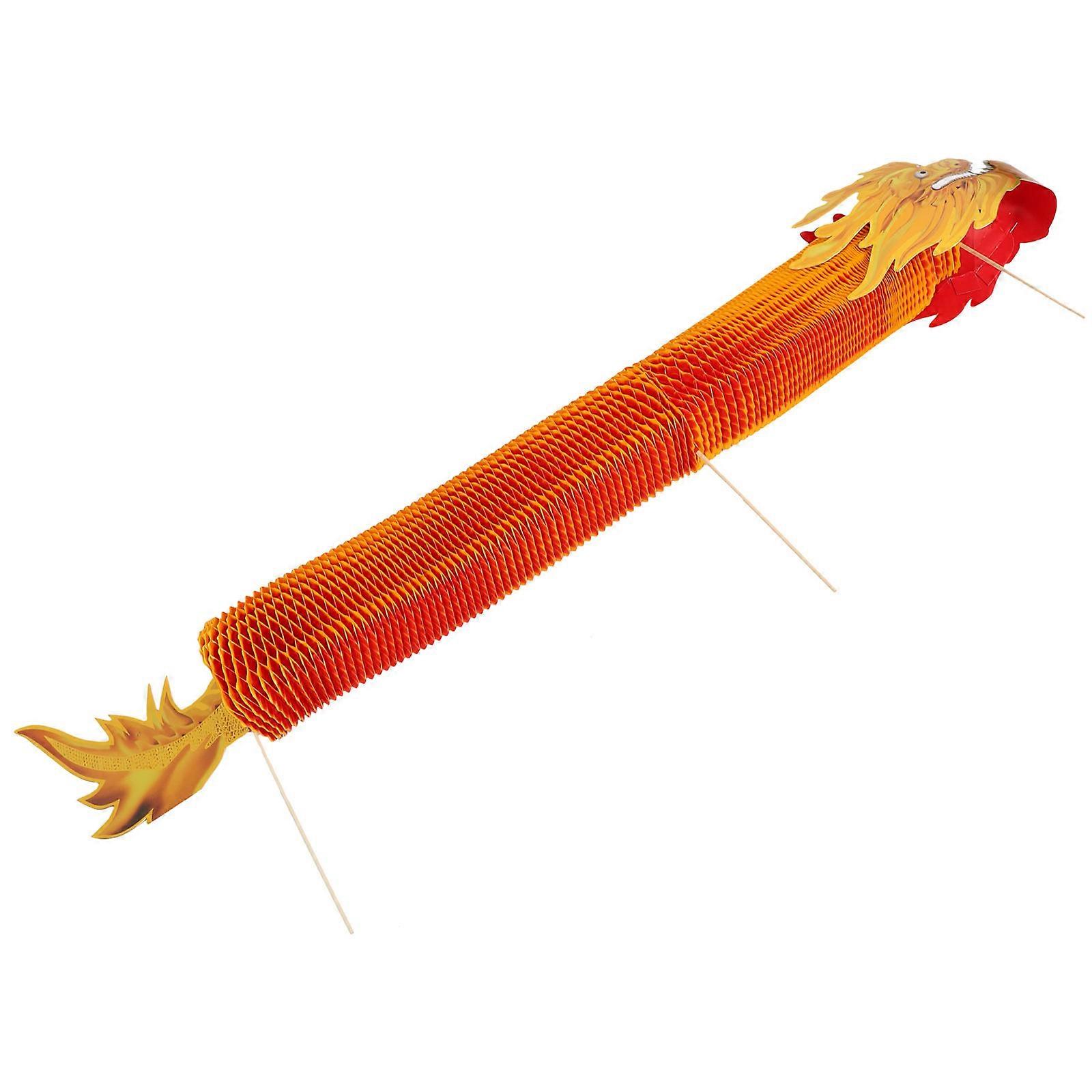 중국 축제 장식 봄 축제 종이 용 전통 장인 정신 실내 및 실외 사용 1팩