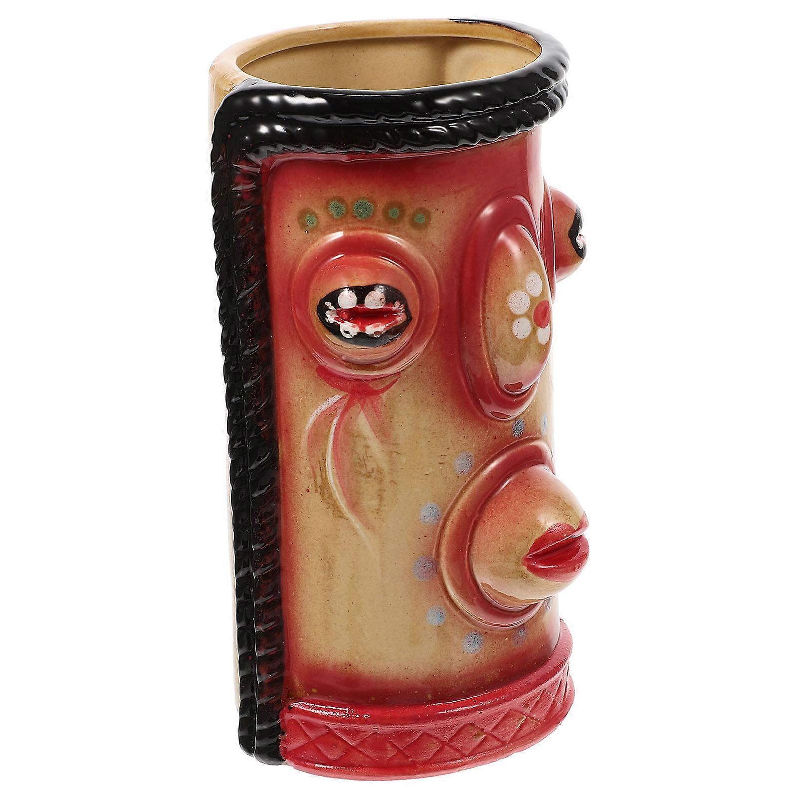 Tiki Mug Ceramic Cocktail Drinking Cup for Home Use Creative Design