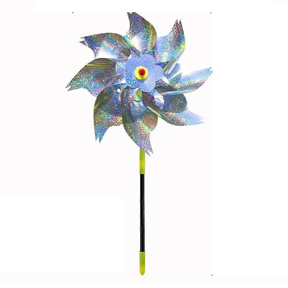 Reflective Bird Repellent Windmill Garden Decoration, Sparkly Pinwheel for Spring, 1PC Outdoor Scare Device, J1q6