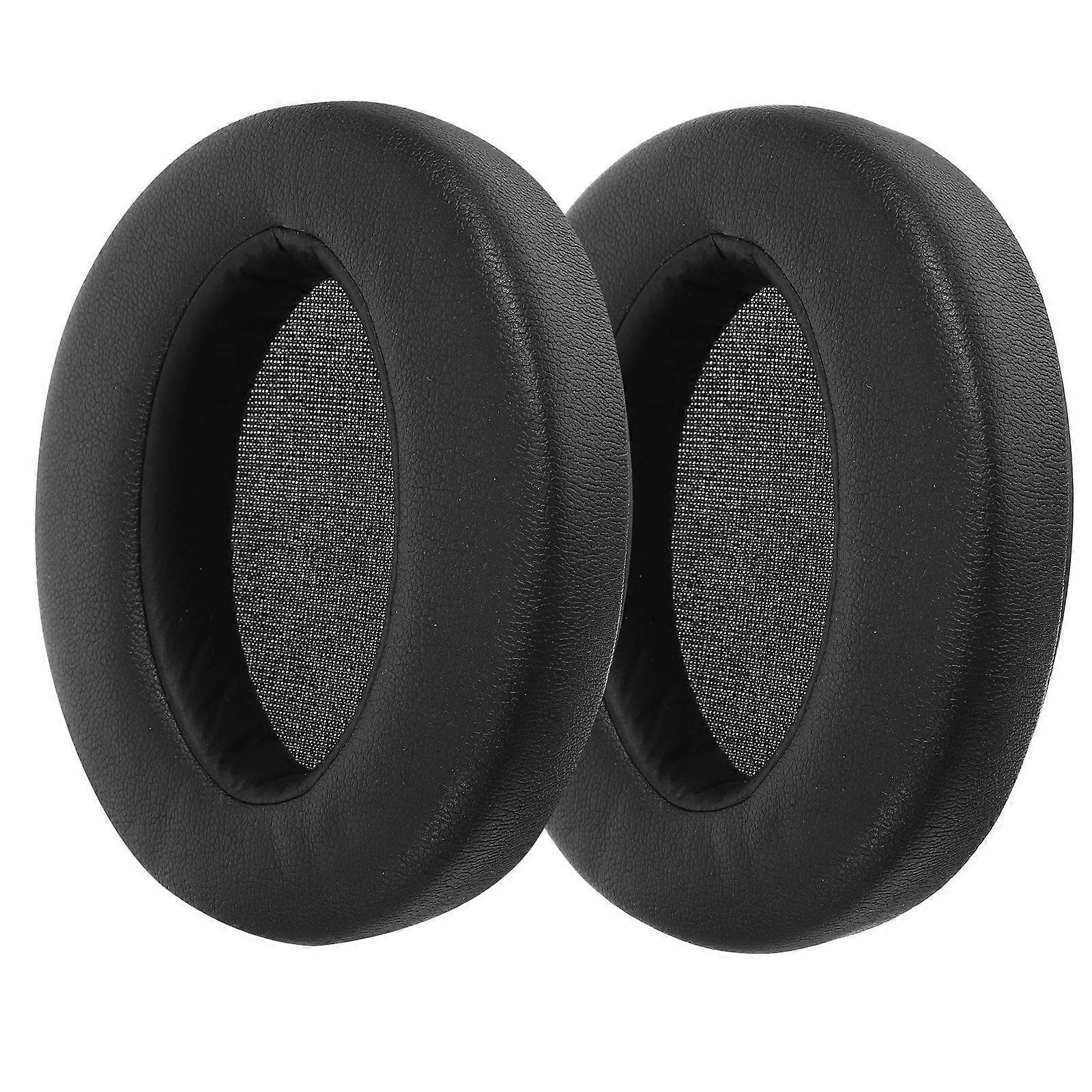 Headset Pads Headphone Cushions Diy Imitation Leather Long Listening Sessions 2Pcs