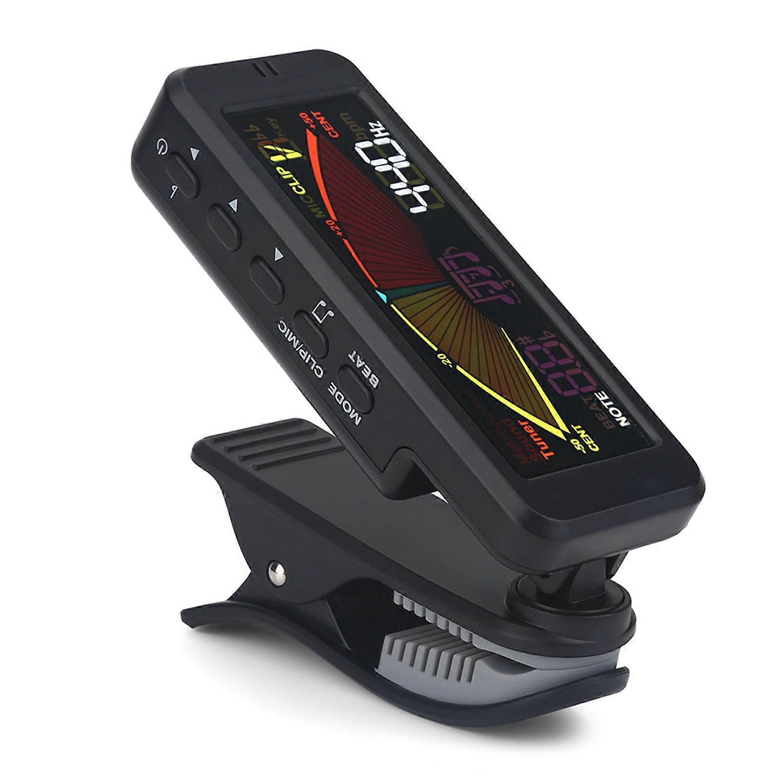 Flanger FMT-209 Digital Tuner with Clip Mount for Chromatic Guitar Bass Ukulele Violin