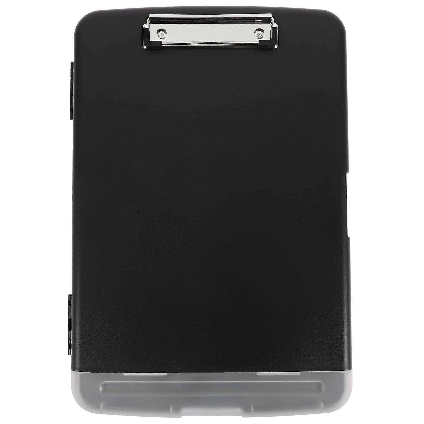 Store Clipboard Work Folder - Large Capacity Plastic Office Clipboard with Nursing Clip, Mini Storage Folder, Durable Design