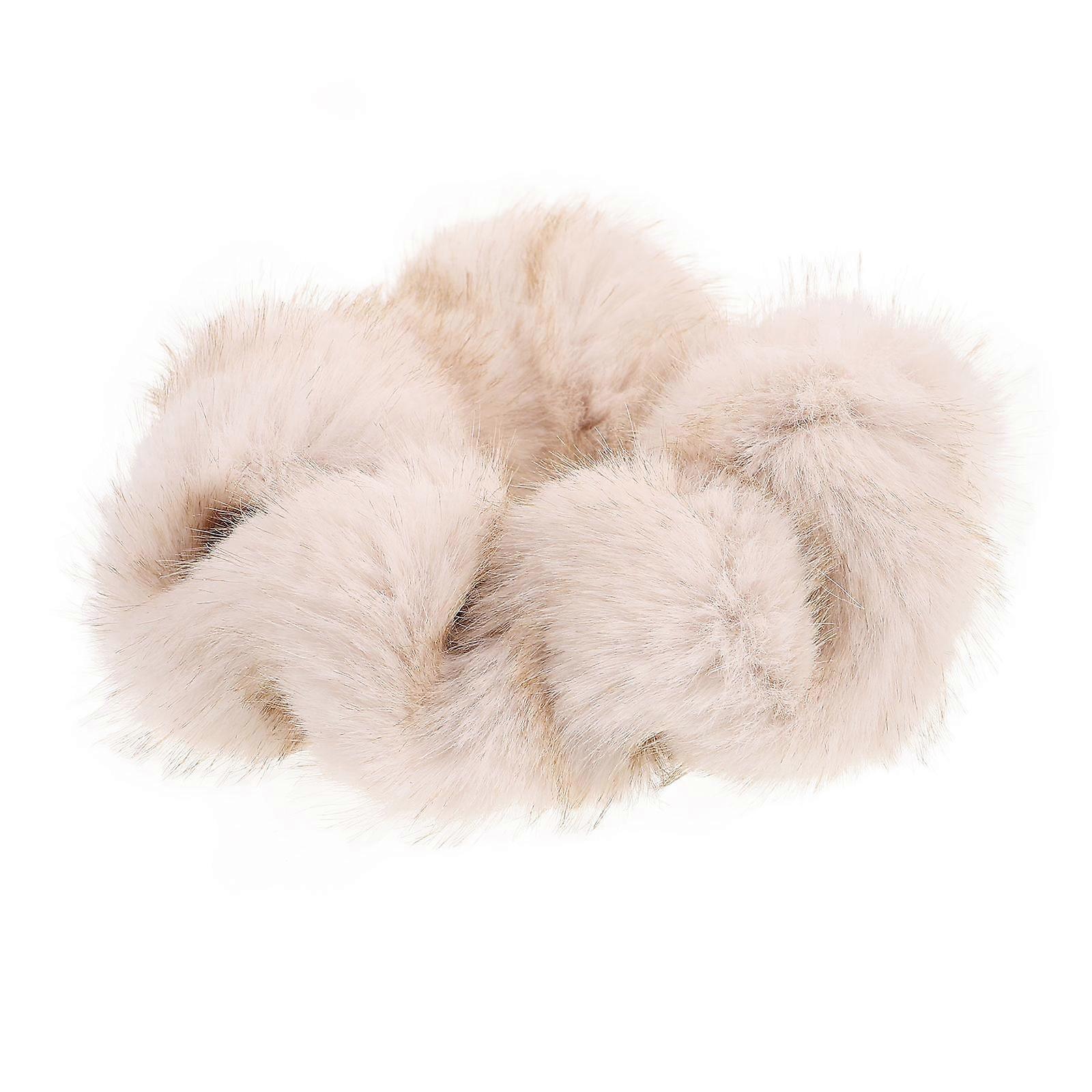 Hemoton Elastic Ponytail Holder for Girls 1 Set Hair Tie with Plush Rope