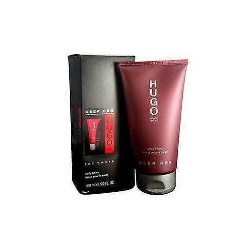 Hugo Boss Deep Red 150ml Body Lotion  & Boxed