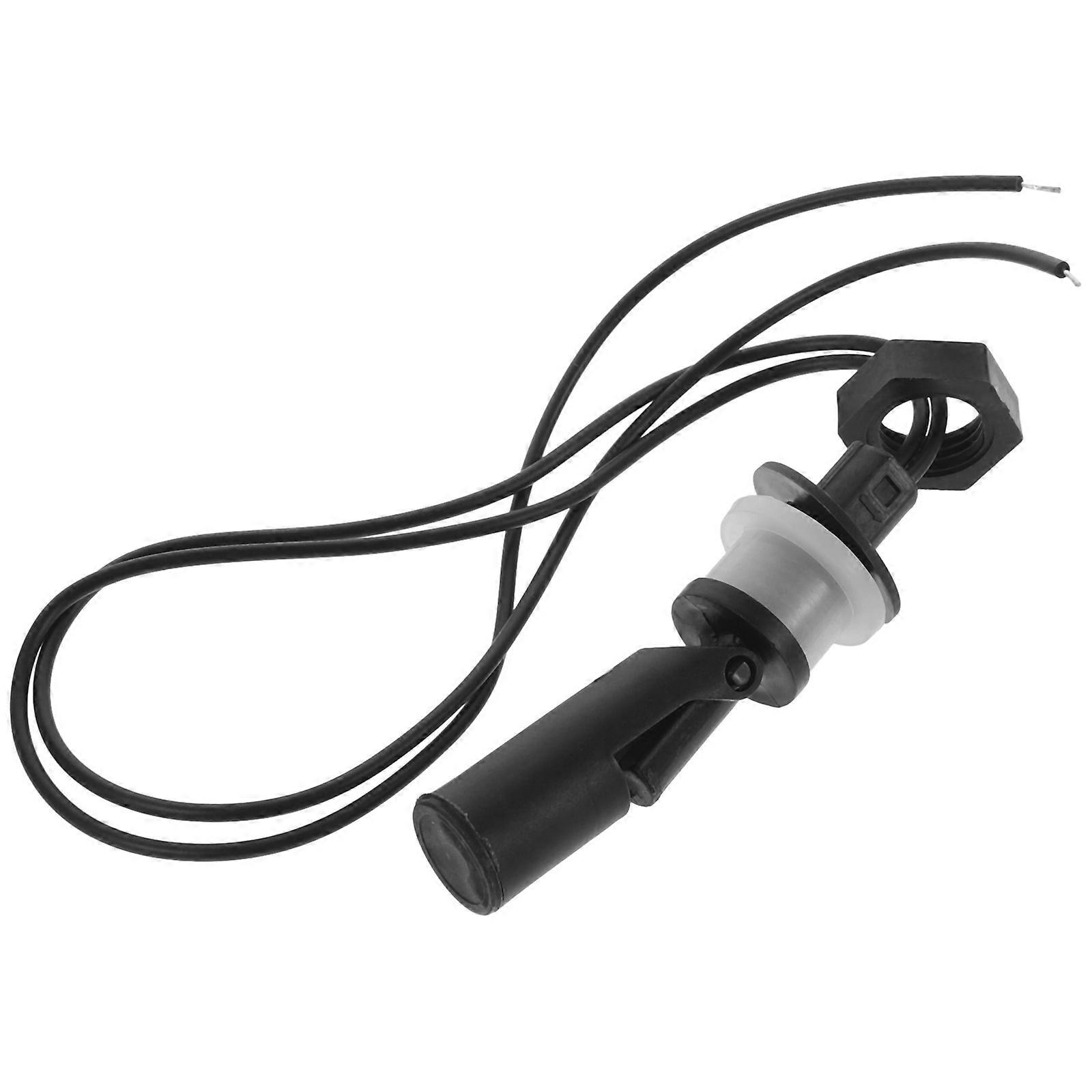 Horizontal Liquid Float Switch Black Durable ABS Construction for Tanks