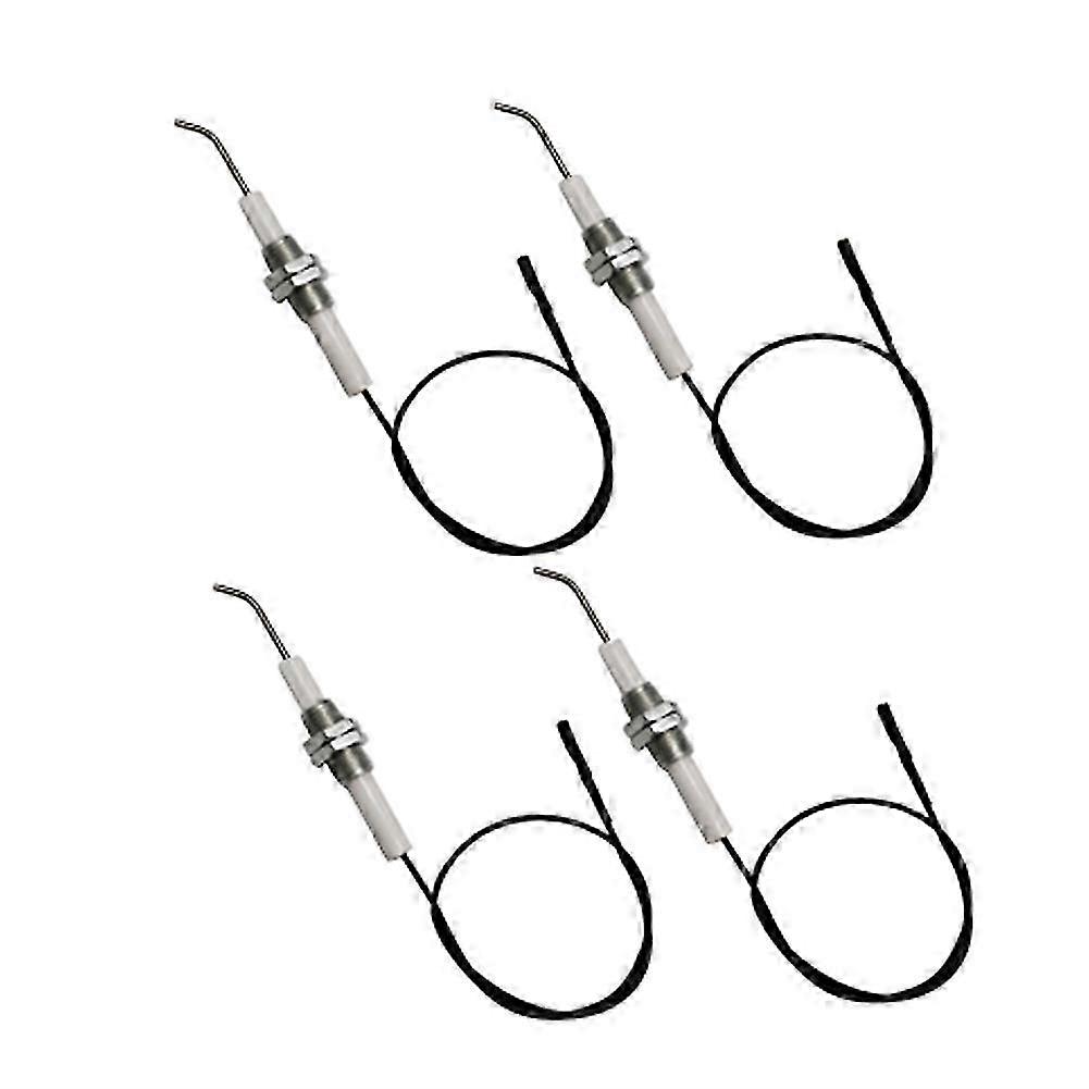 Ignition Part Plug Ceramic Electrode Igniter with Wire 30cm in .3mm Terminal 4Pcs/Lot Edition 0724