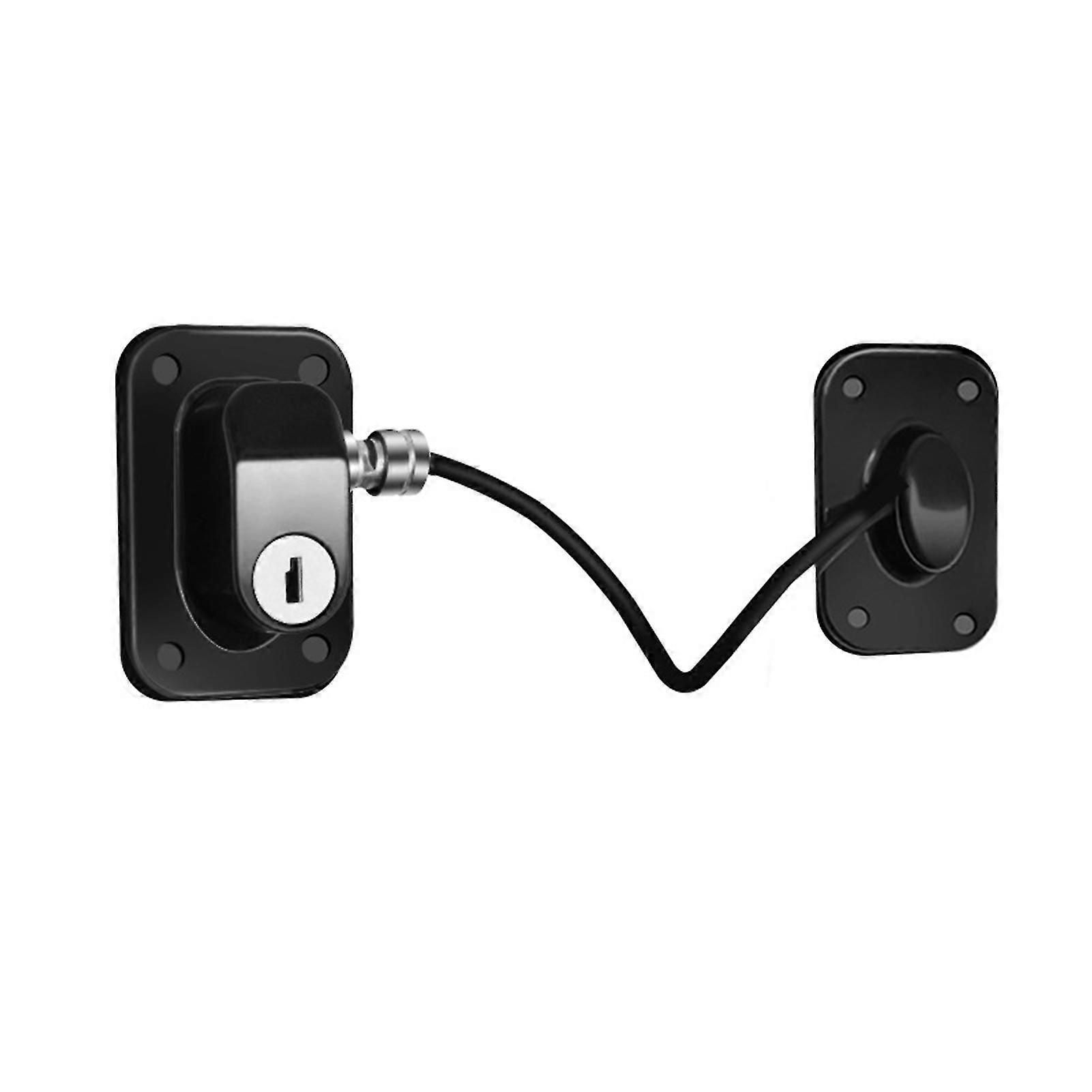High-rise Building Window Lock Non-trace Portable Refrigerator Lock for Kitchen