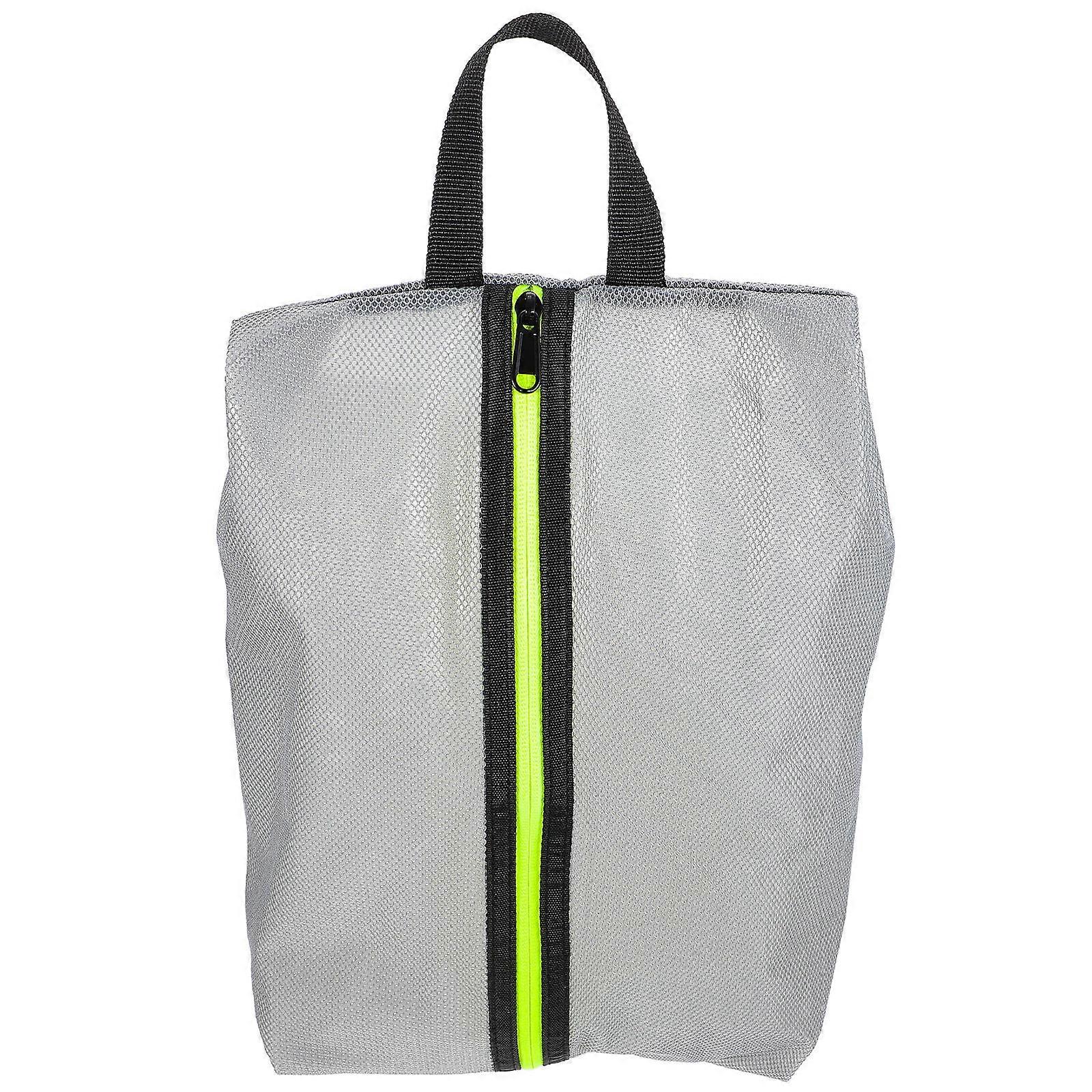 Portable Shoe Storage Holder Ideal For Travel Camping Business Trips With Rectangular Shape And Durable Nylon Material 1Pack