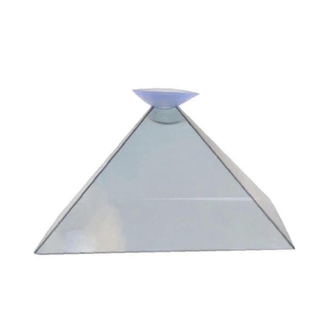 Smartphone Hologram Pyramid Display Projector Pack of 2 Universal Video Stand for All Smartphones