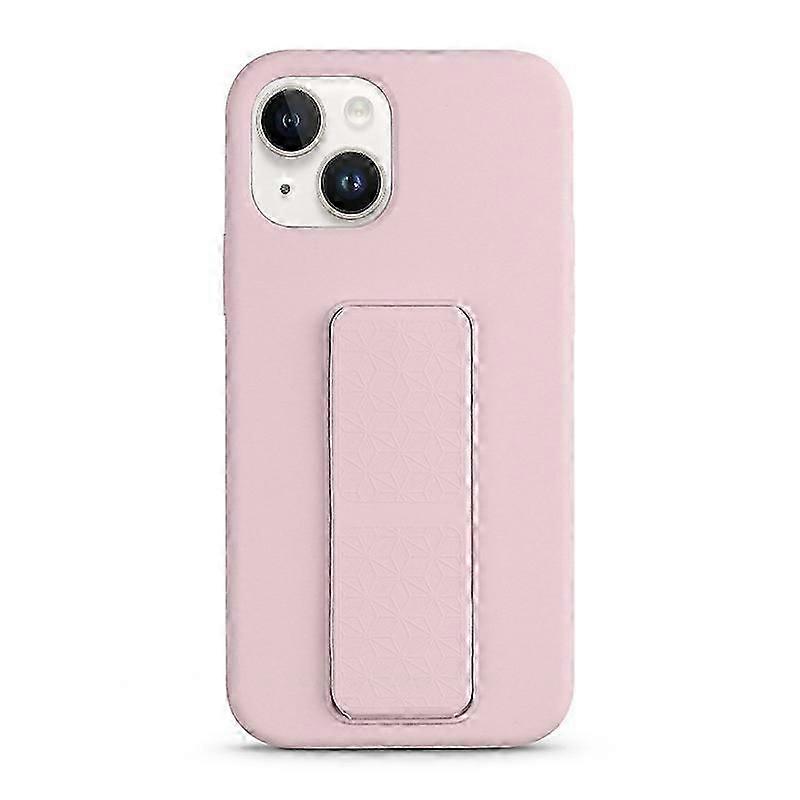 For iPhone 15 Liquid Silicone Holder Phone Case
