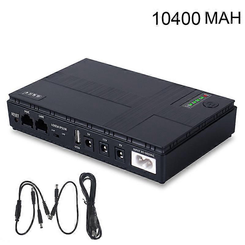 5V、9V、12VポータブルUPS無停電電源装置Wifi IPカメラ40JA用