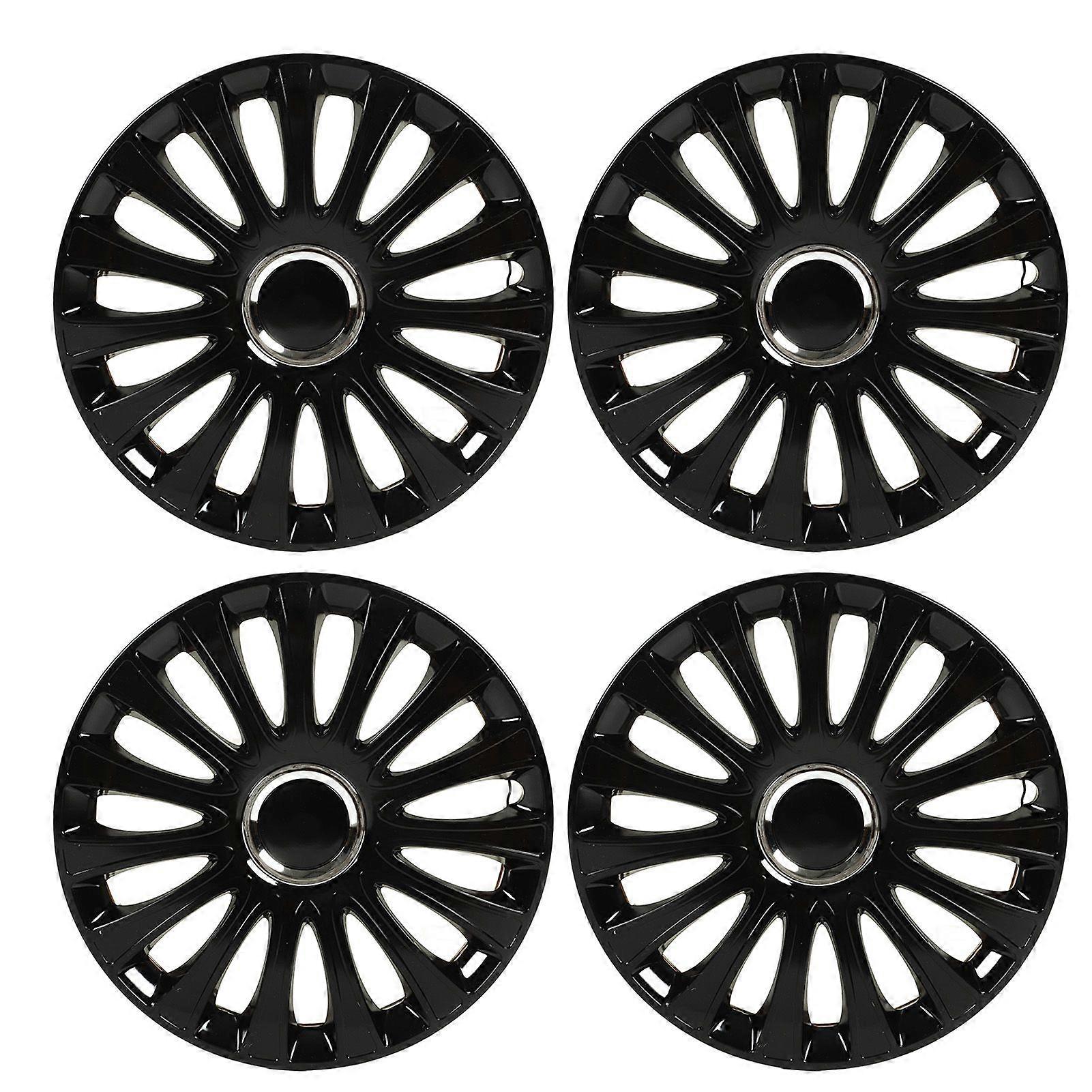 universal 16in wheel hub cap set for seat leon rim protector