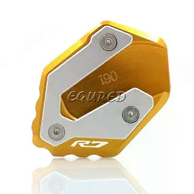 Motorcycle CNC Kickstand Side Foot Holder Extension Support Plate Extension Fit For Yamaha YZFR7 YZFR7 YZF R7